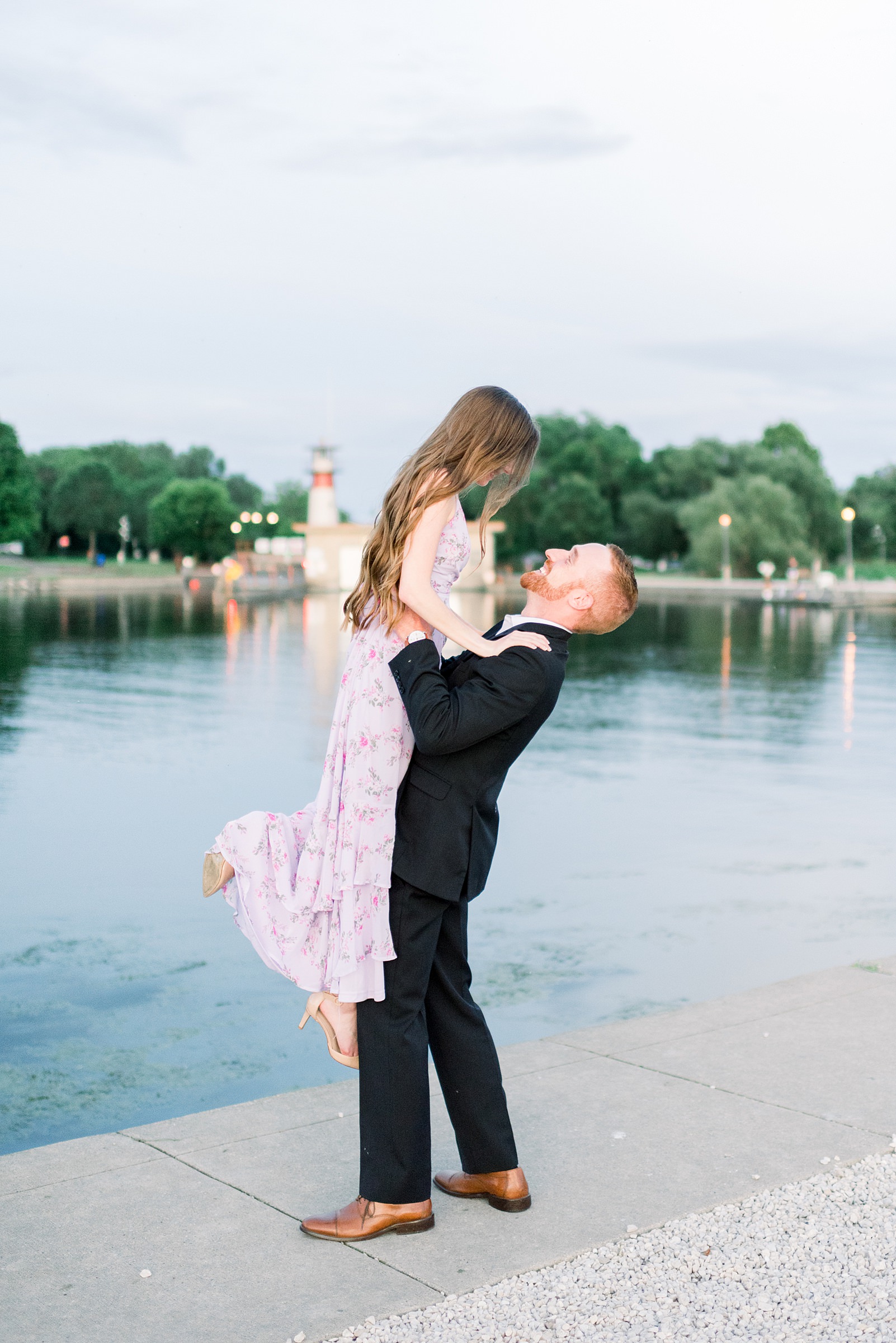 Allen Centennial Gardens Engagement Session