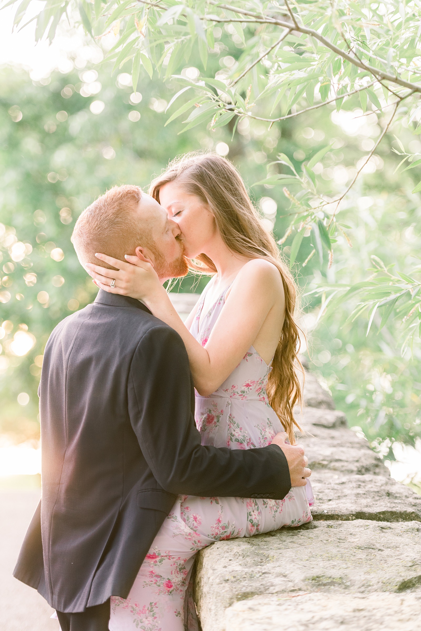 Allen Centennial Gardens Engagement Session