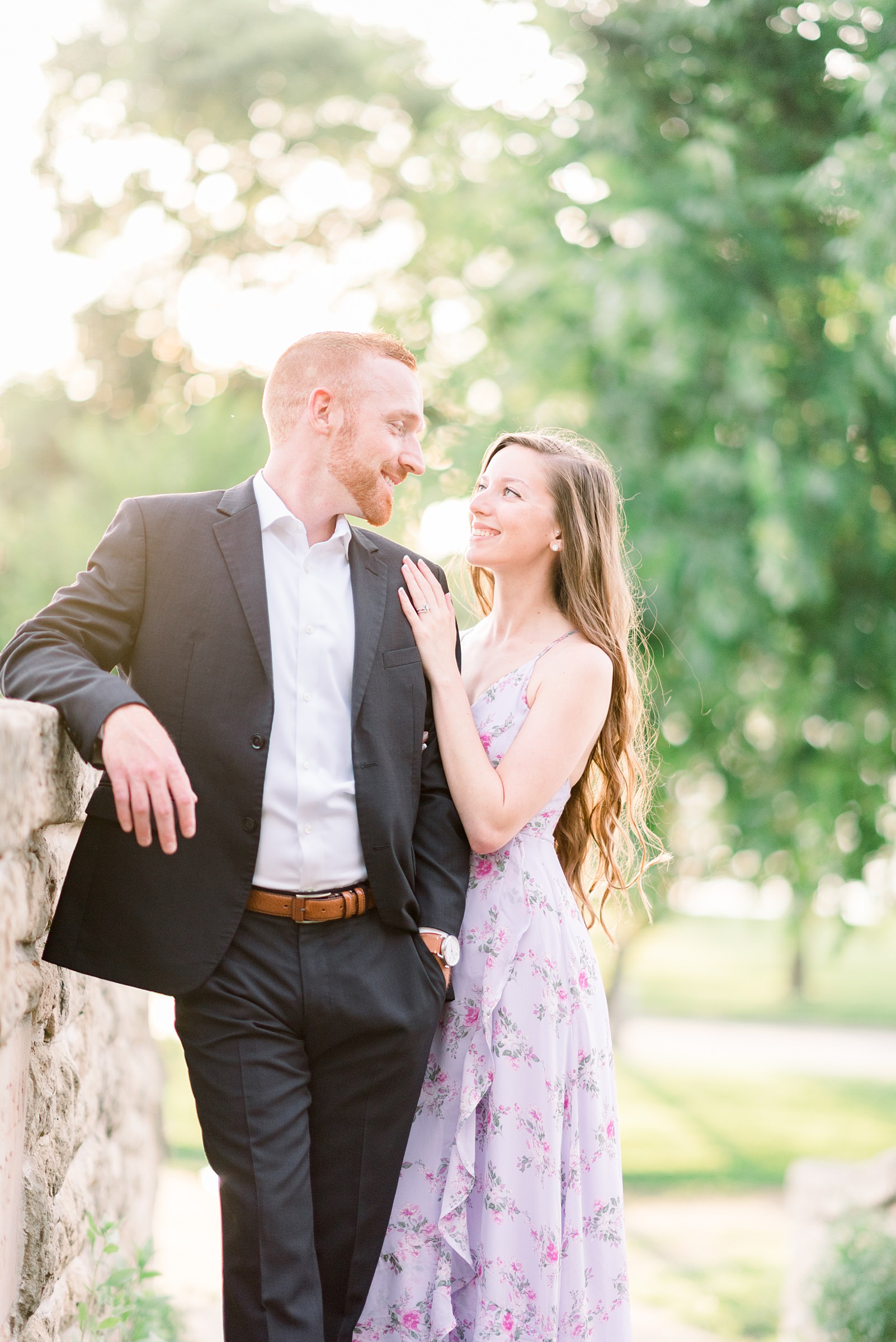 Allen Centennial Gardens Engagement Session