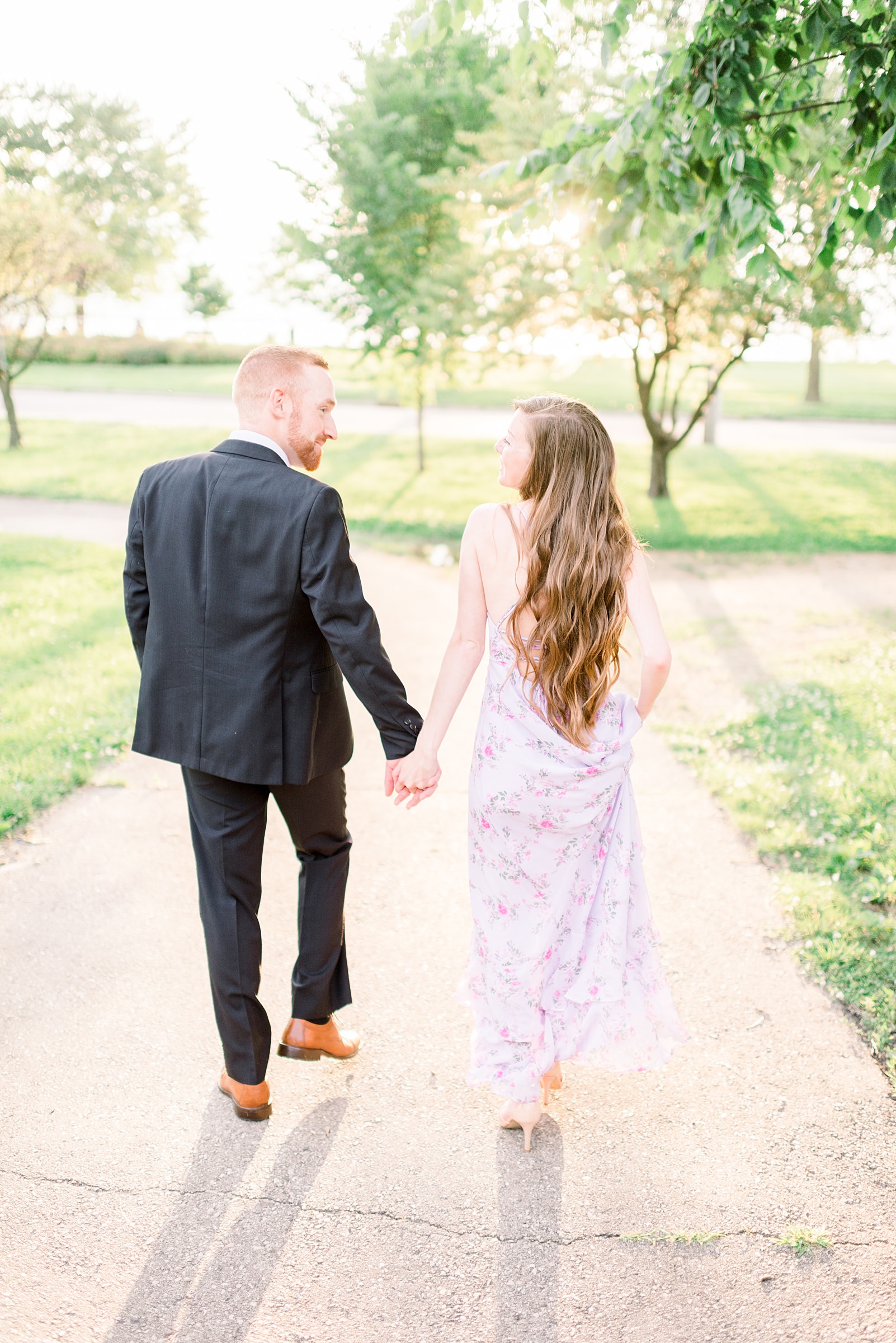 Allen Centennial Gardens Engagement Session