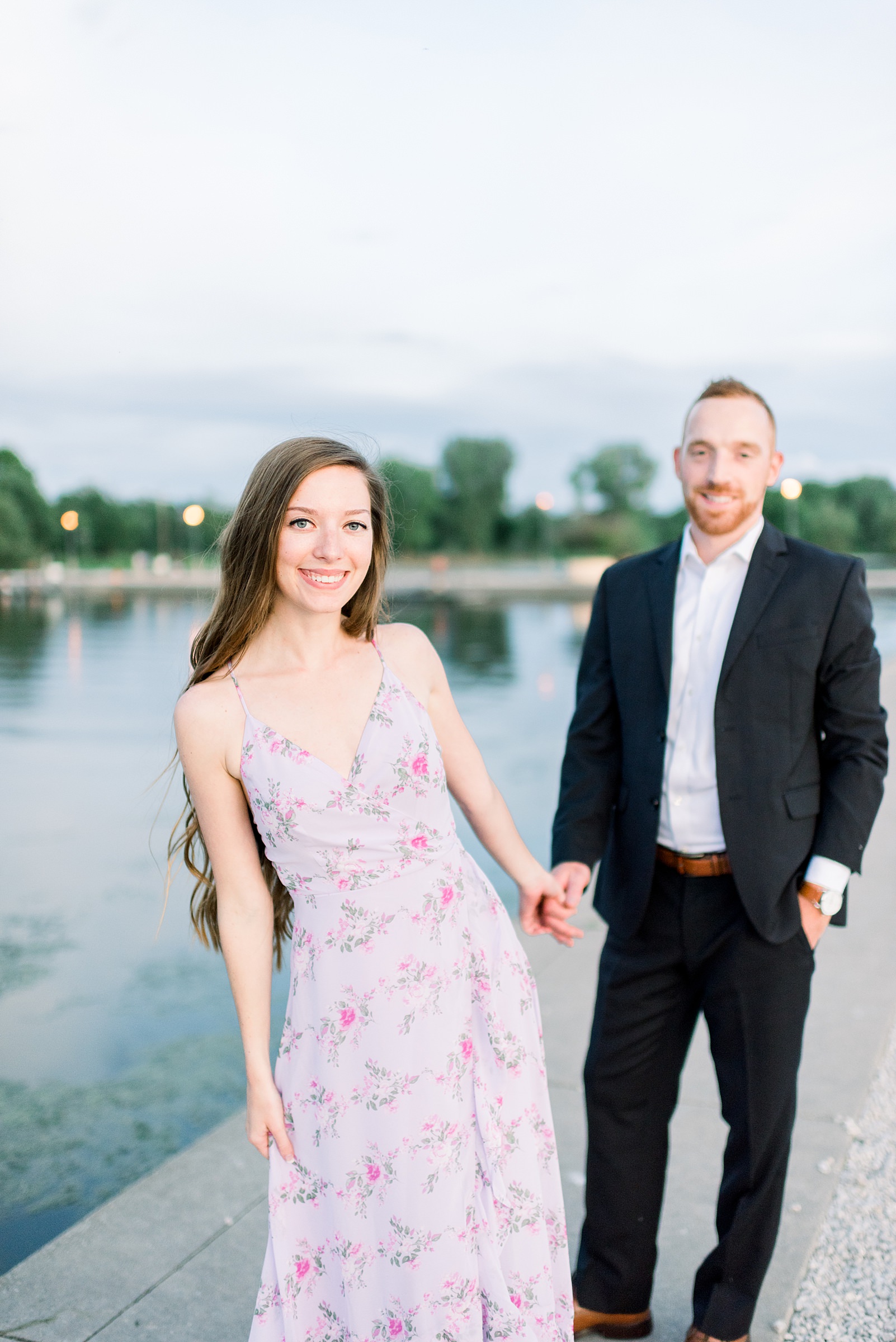 Allen Centennial Gardens Engagement Session