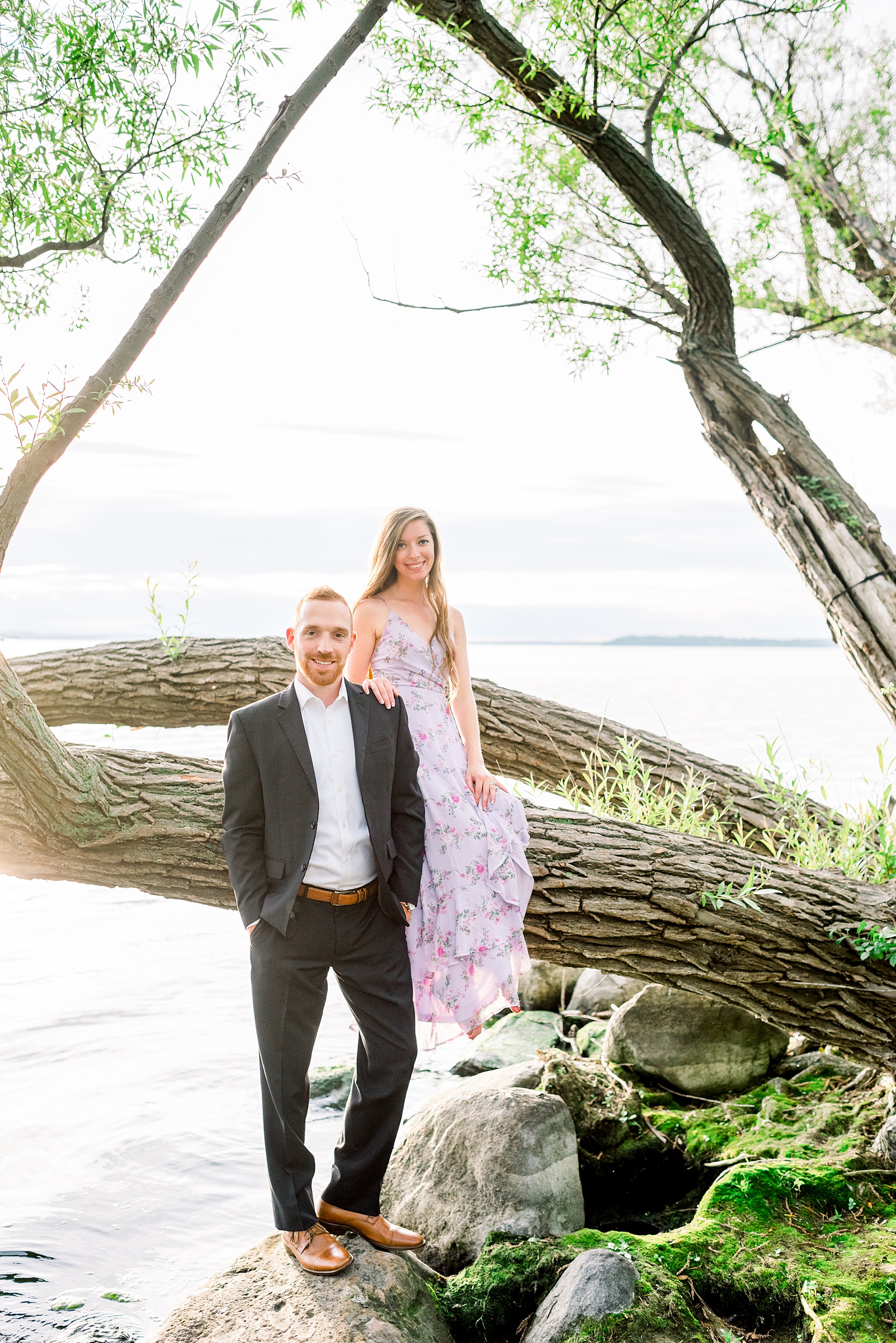 Allen Centennial Gardens Engagement Session