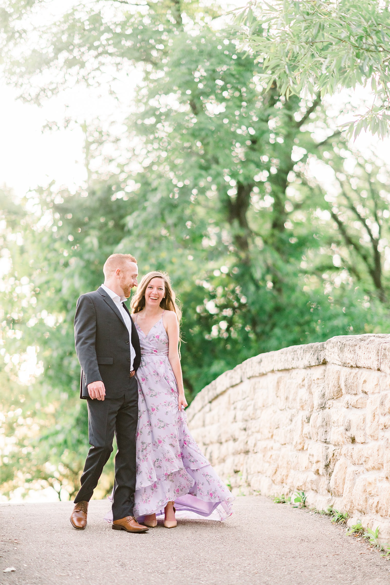 Allen Centennial Gardens Engagement Session