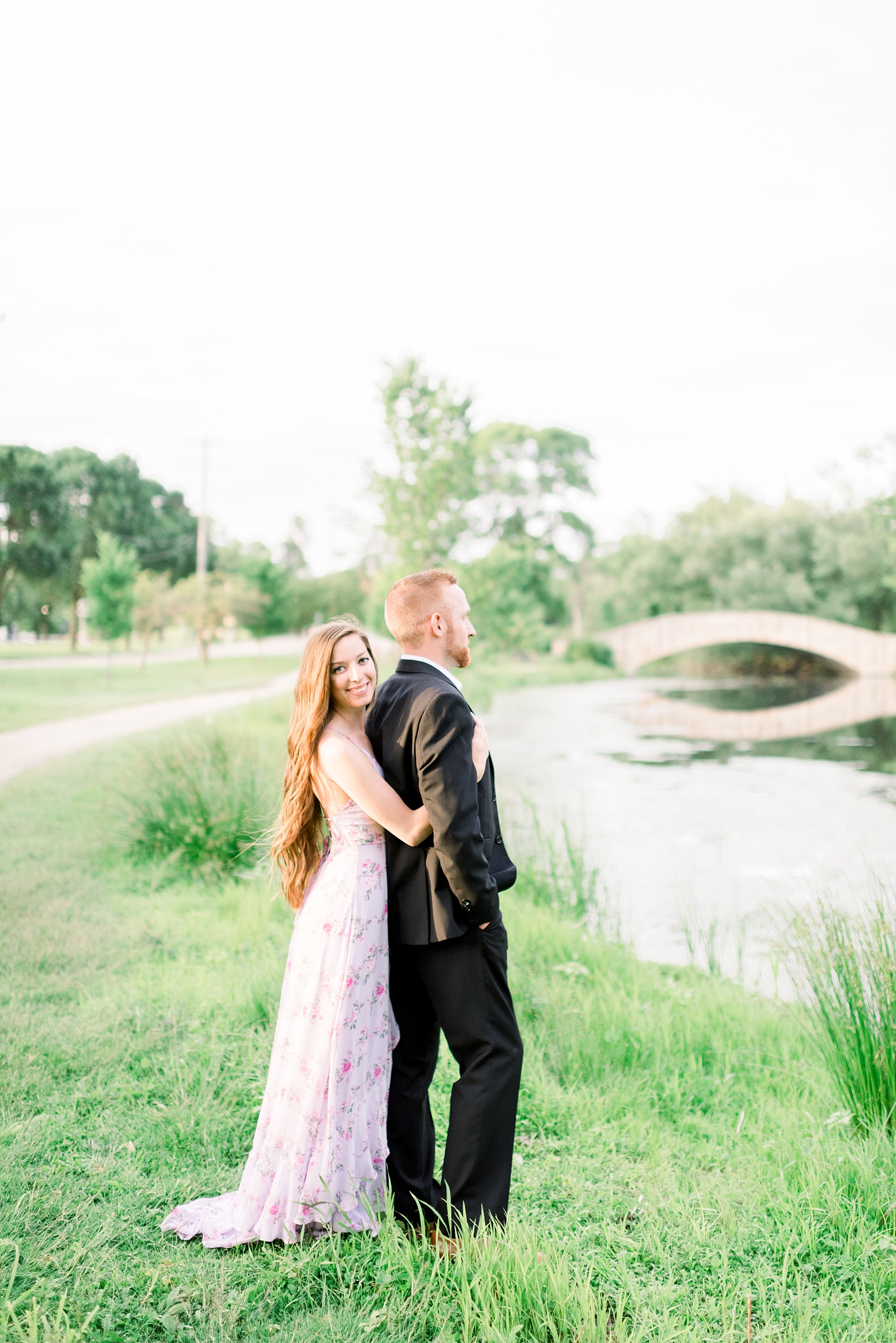 Allen Centennial Gardens Engagement Session