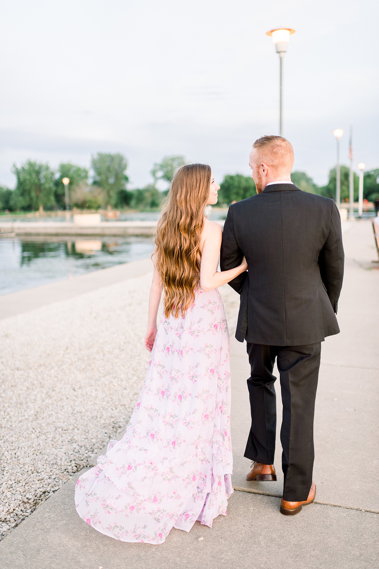 Allen Centennial Gardens Engagement Session