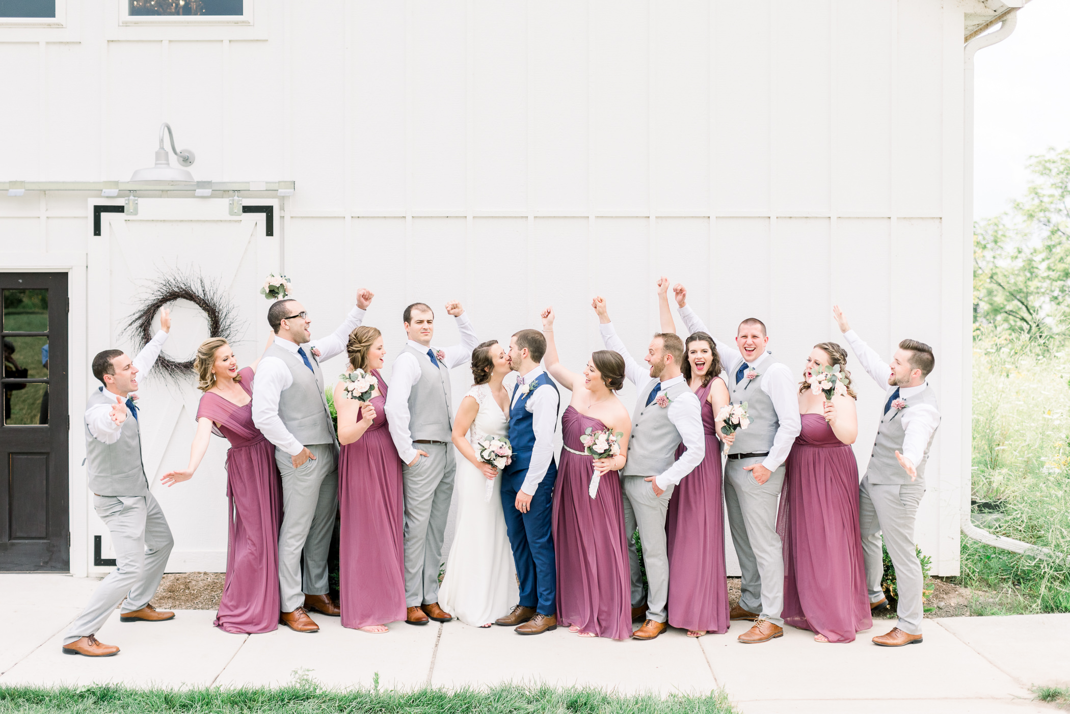 The Fields Reserve Wedding Day - Larissa Marie Photography