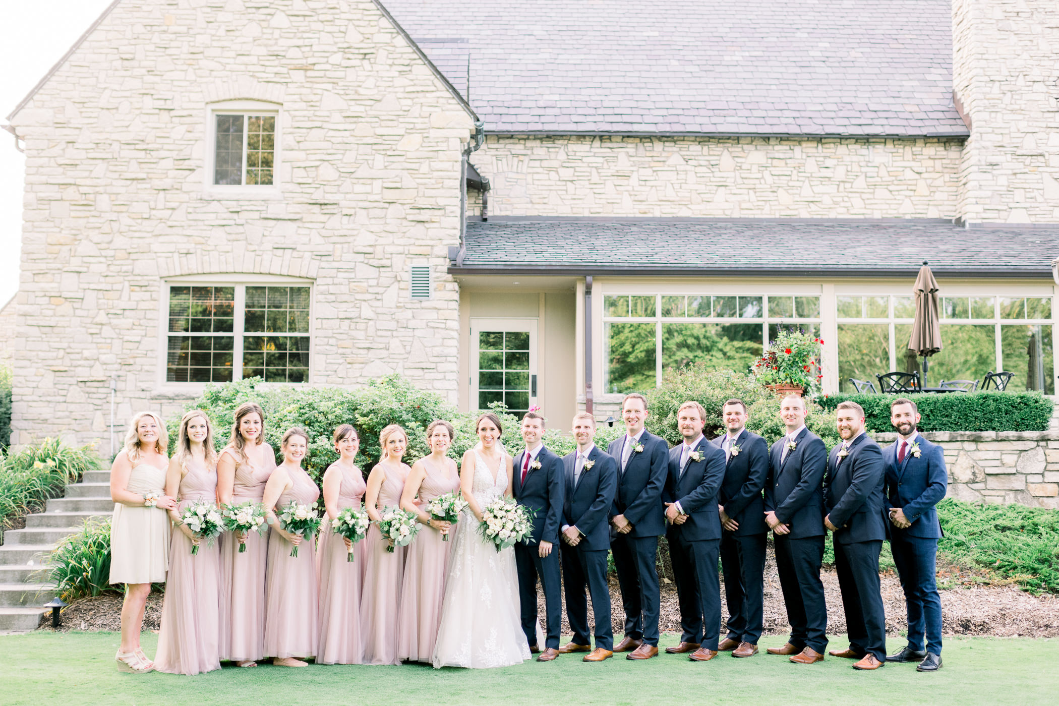 Blue Mound Country Club Wedding Photographers