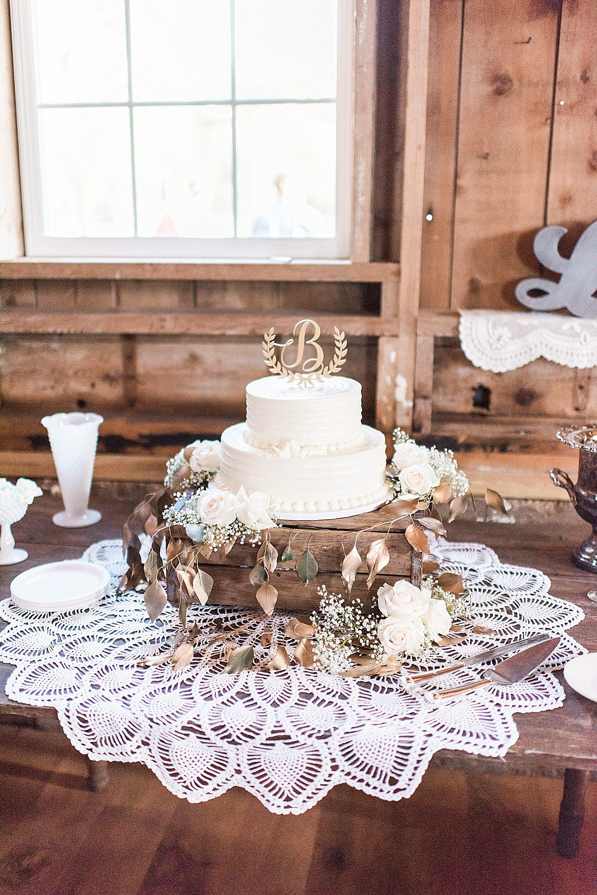 Wedding Cake by Carl's Cake Madison, WI