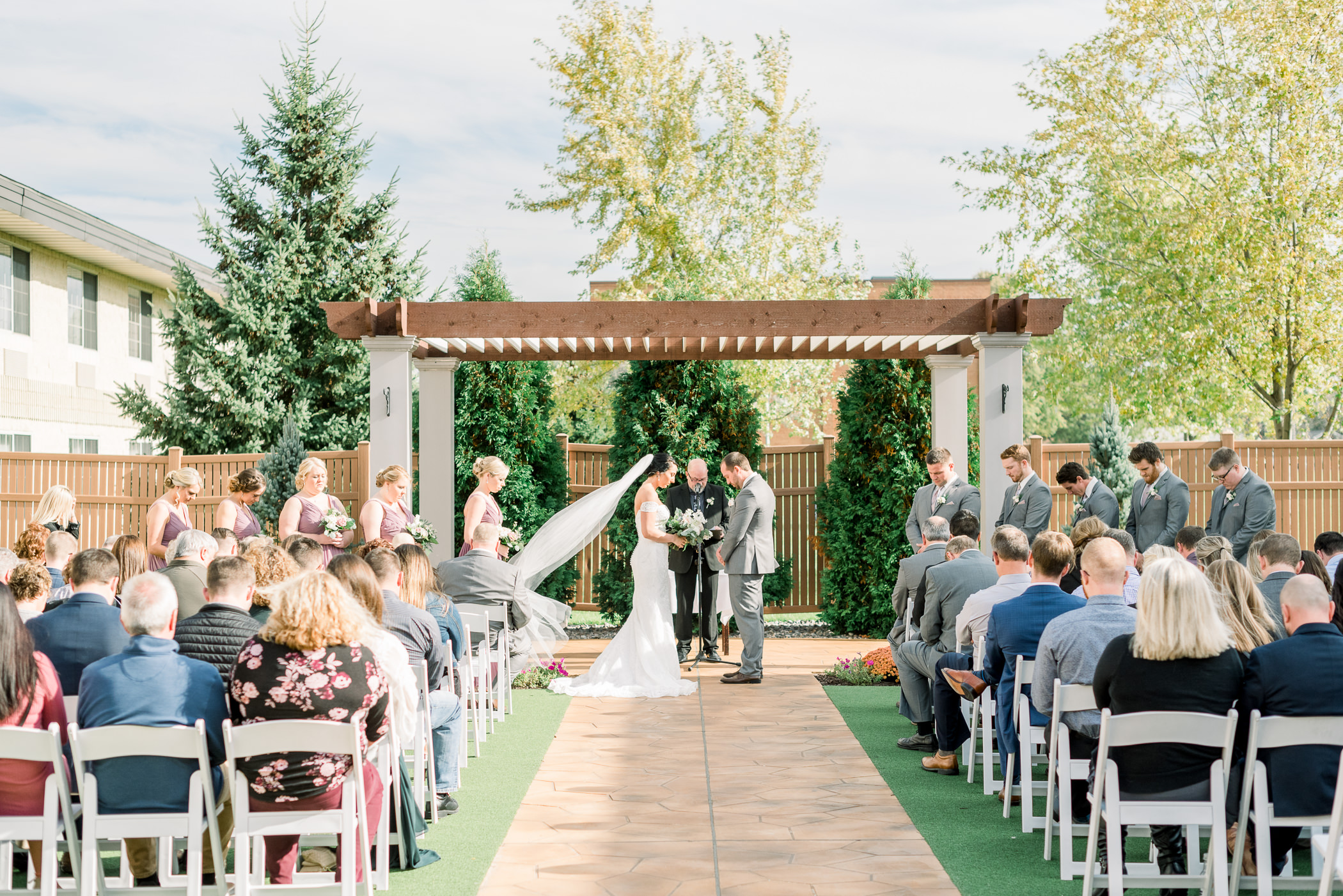 The Hyatt Regency Green Bay, WI Wedding Photographers