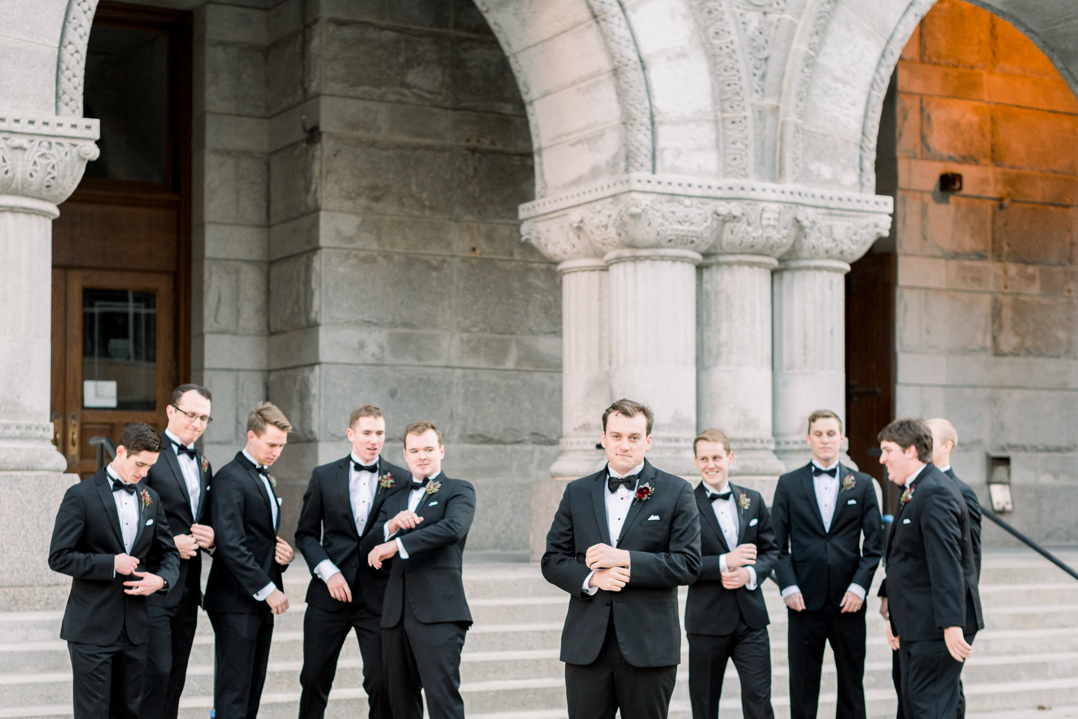 Pfister Hotel Wedding Photographers - Larissa Marie Photography