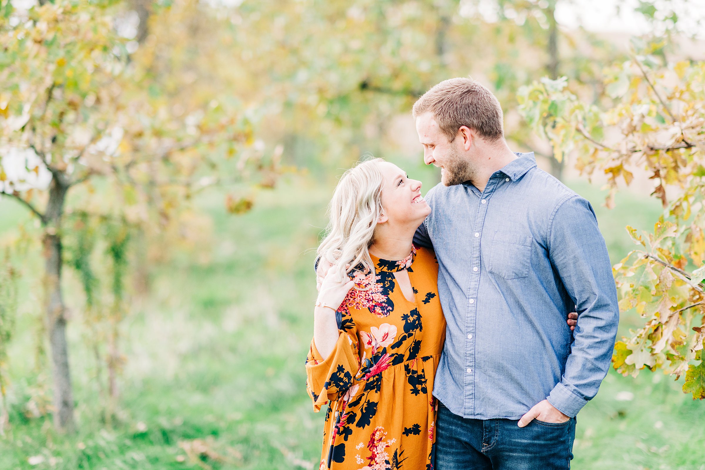 Madison, WI Fall Engagement Session