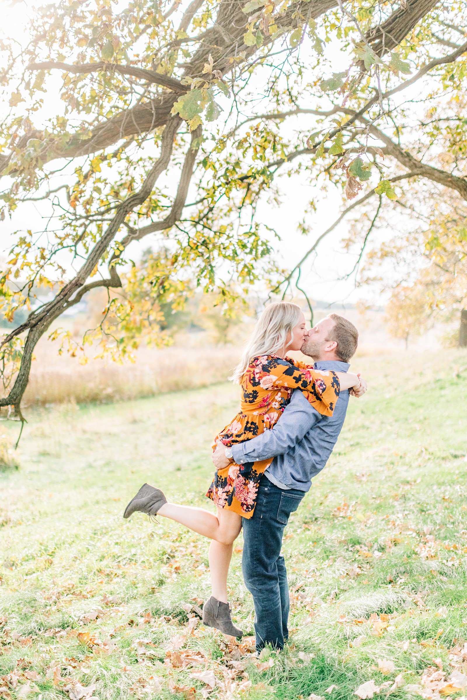 Madison, WI Fall Engagement Session