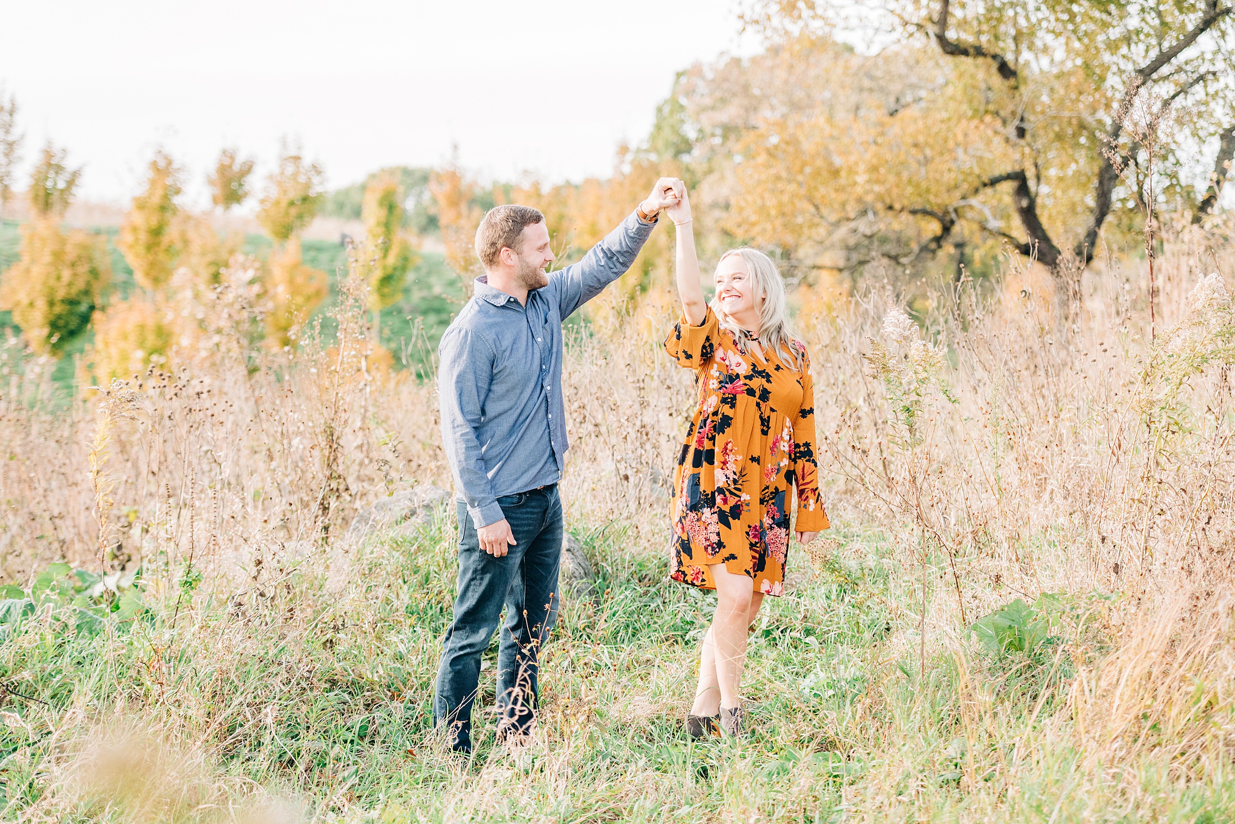 Madison, WI Fall Engagement Session