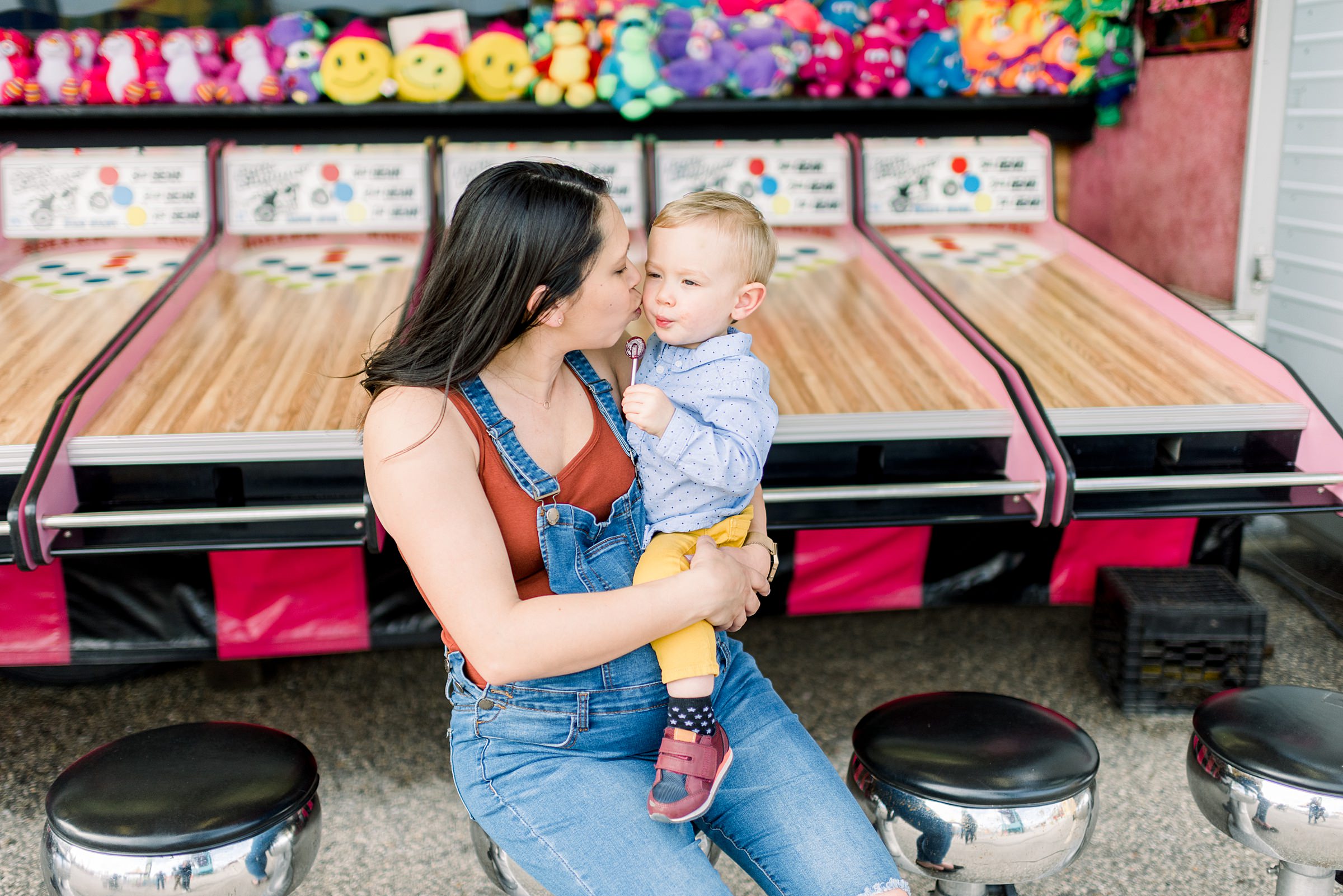 Madison, WI Carnival Maternity Session - Larissa Marie Photograhy