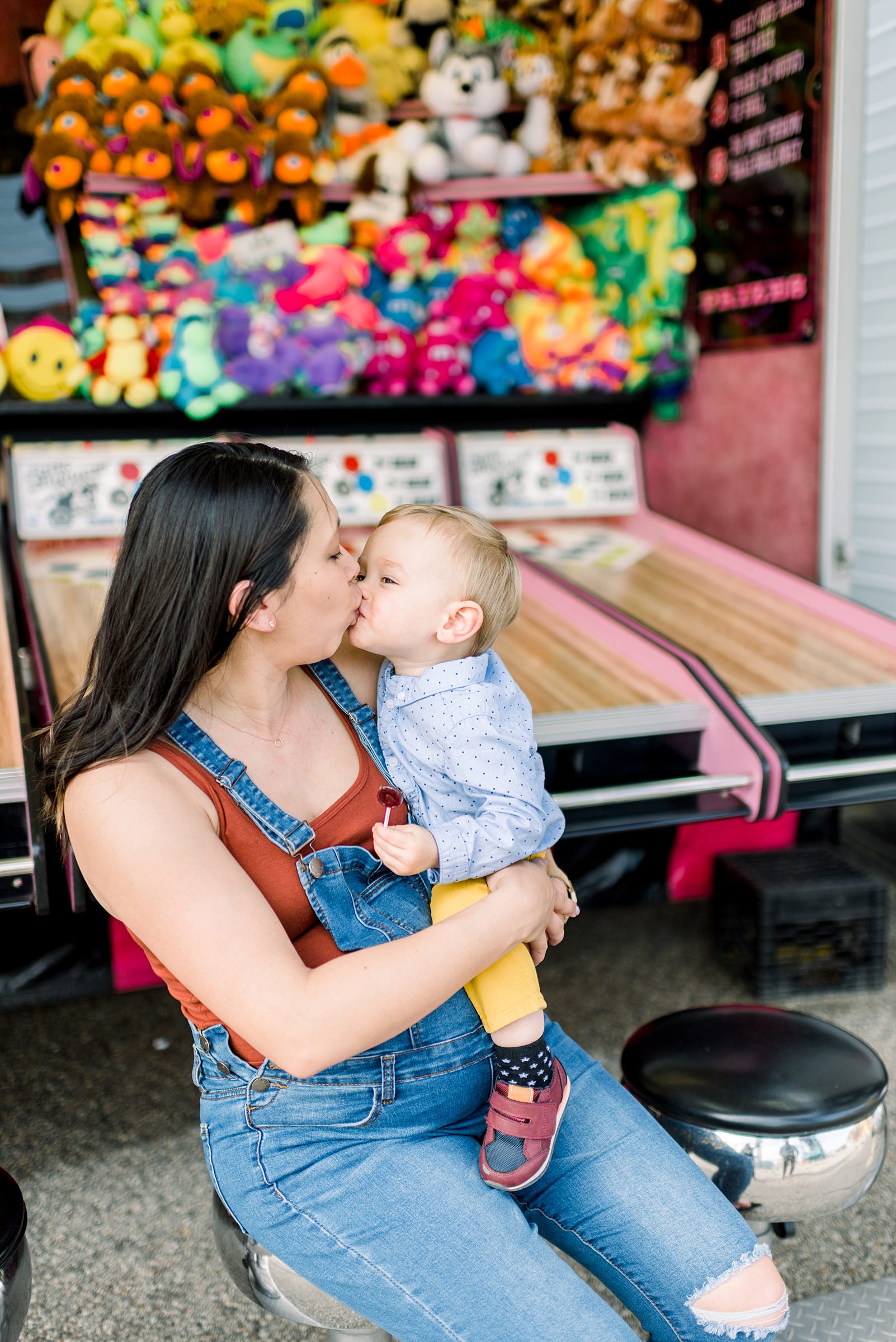 Madison, WI Carnival Maternity Session - Larissa Marie Photograhy