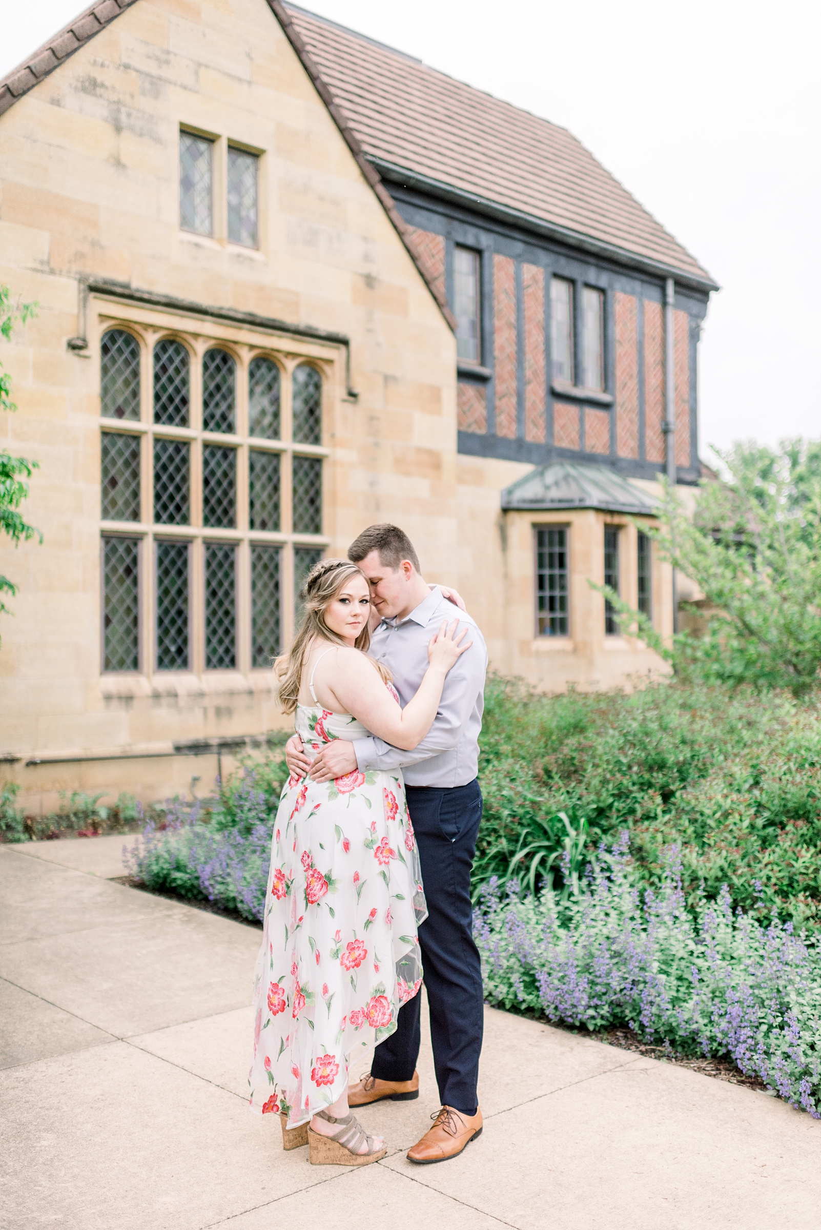 Paine Art Center and Gardens Engagement Session