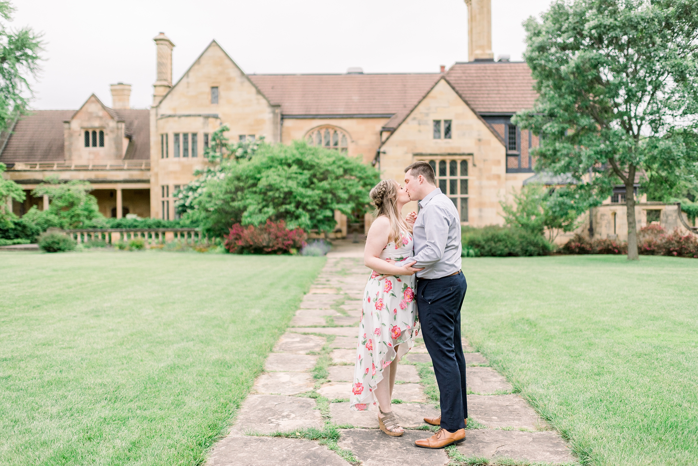 Paine Art Center and Gardens Engagement Session