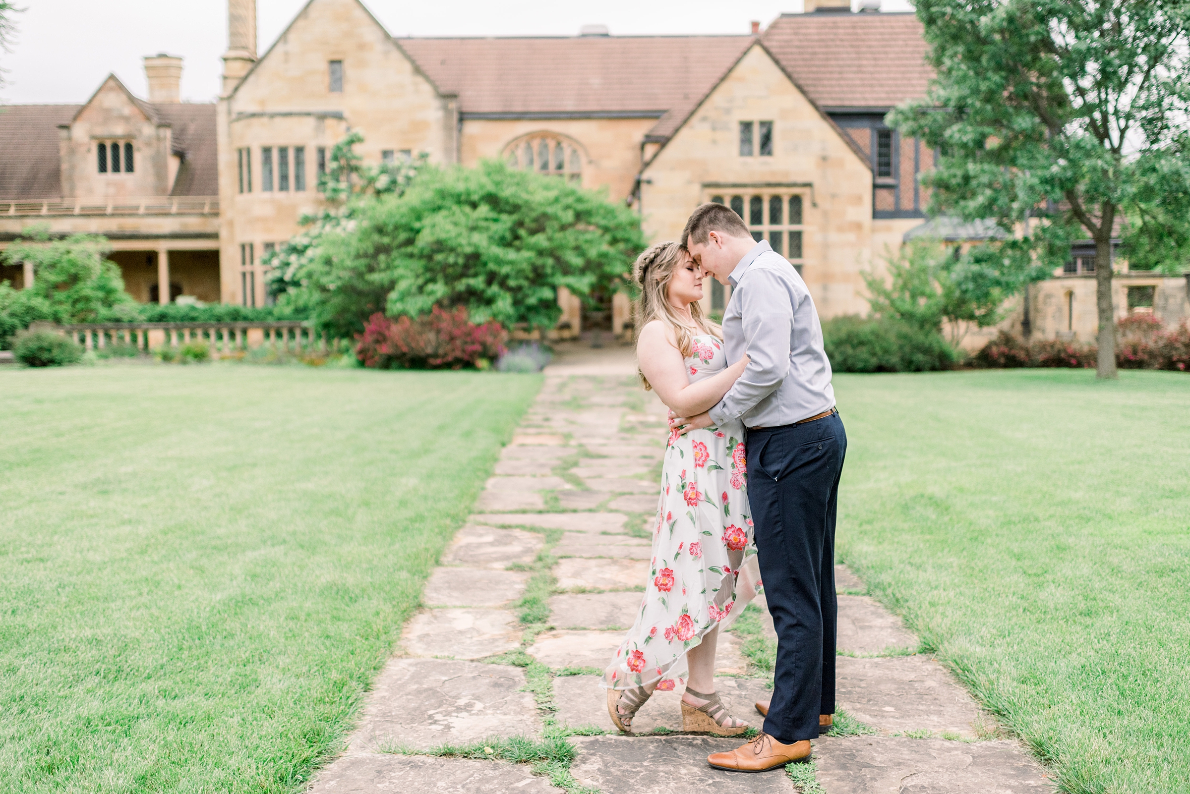 Paine Art Center and Gardens Engagement Session