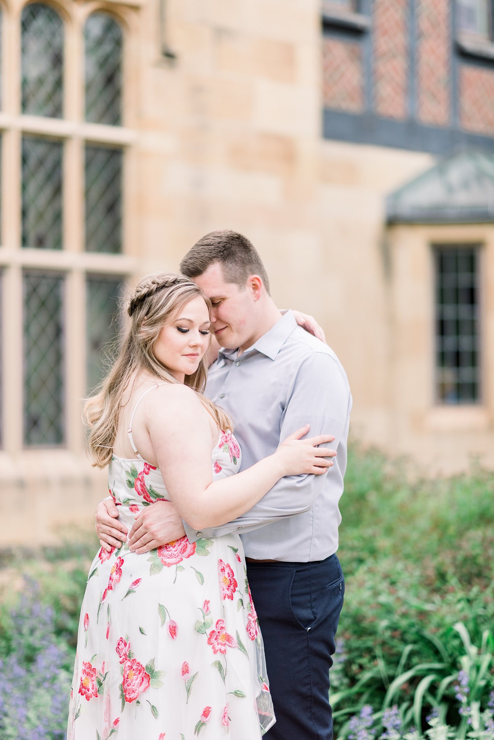 Paine Art Center and Gardens Engagement Session