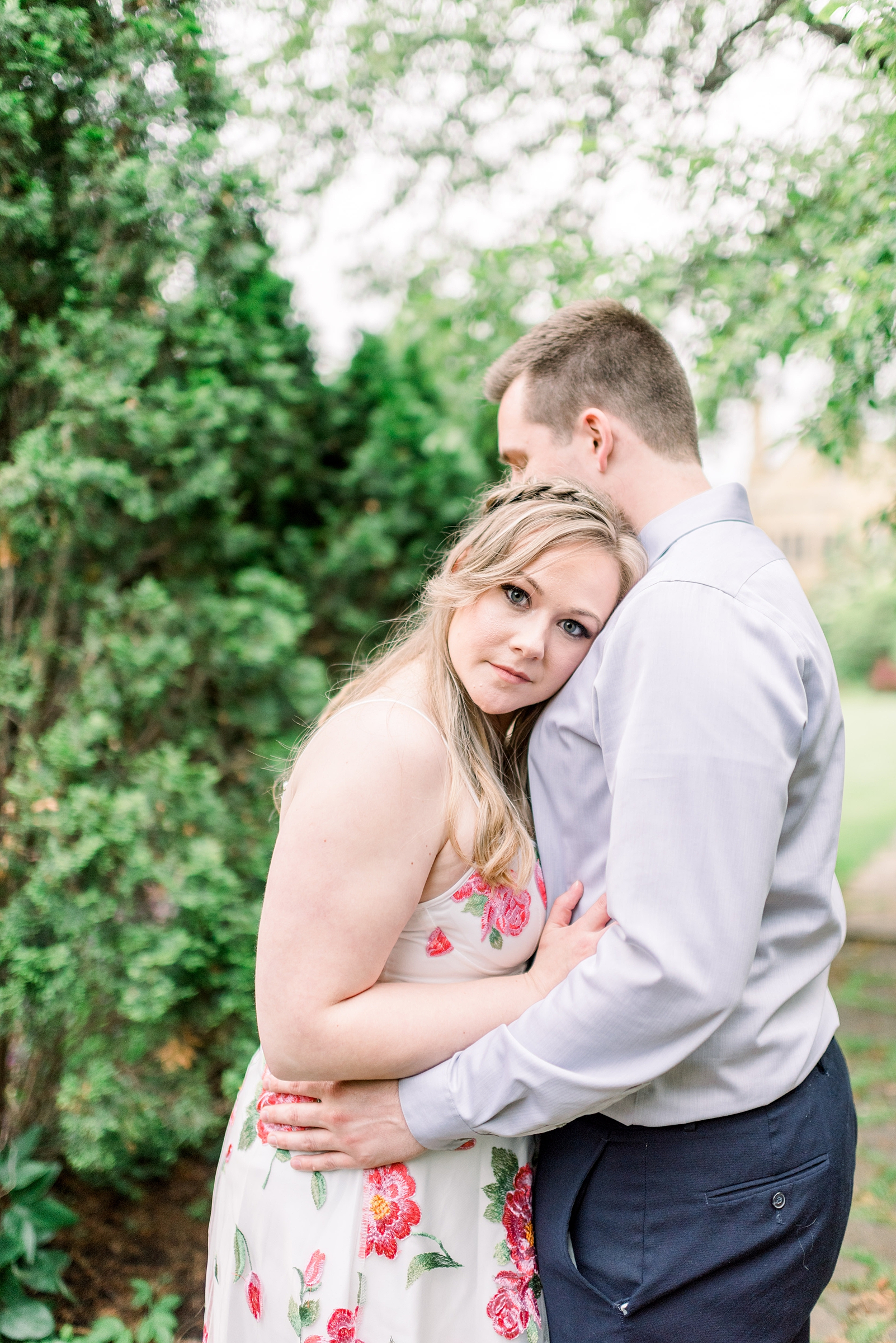 Paine Art Center and Gardens Engagement Session