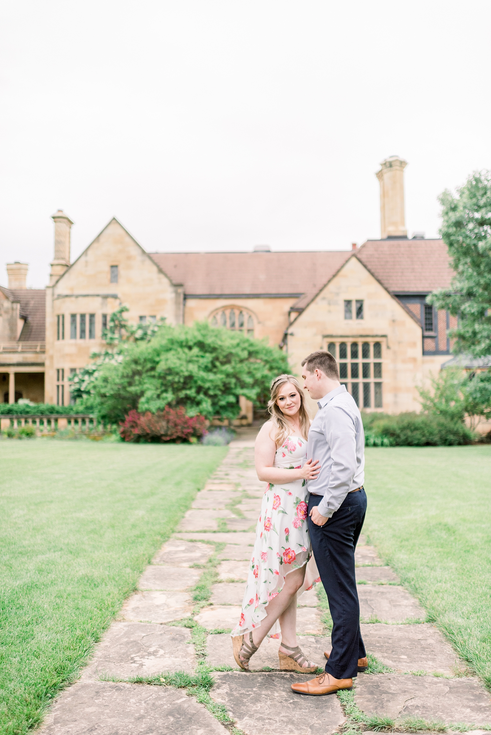 Paine Art Center and Gardens Engagement Session