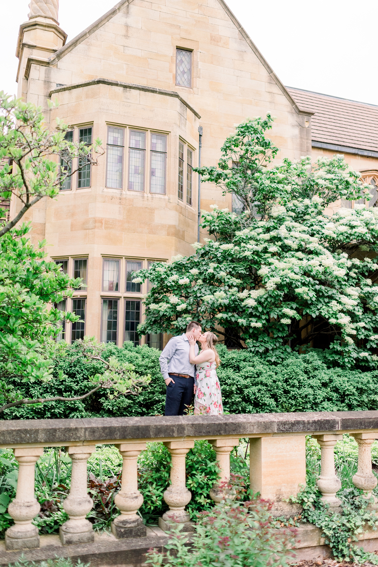 Paine Art Center and Gardens Engagement Session