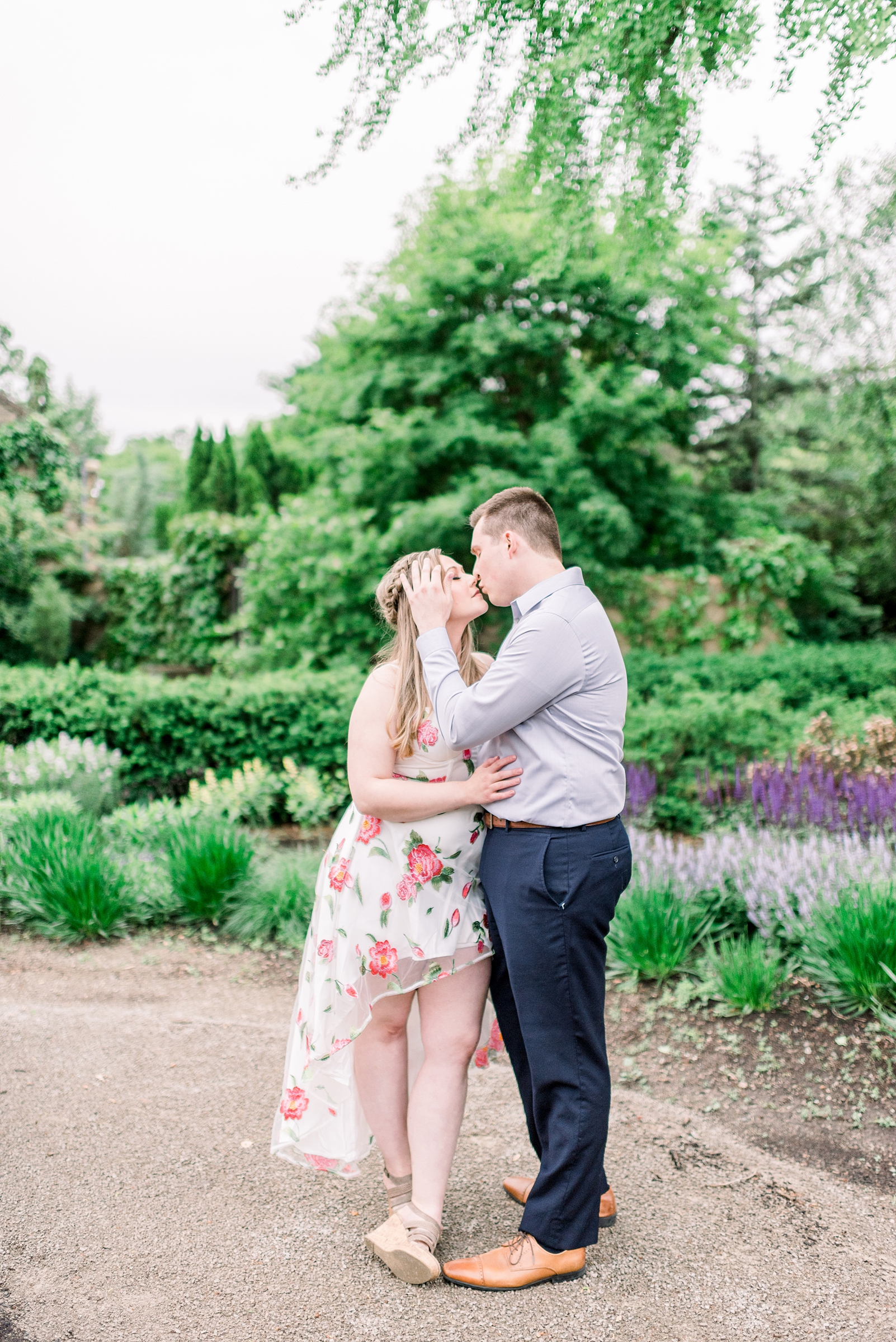 Paine Art Center and Gardens Engagement Session