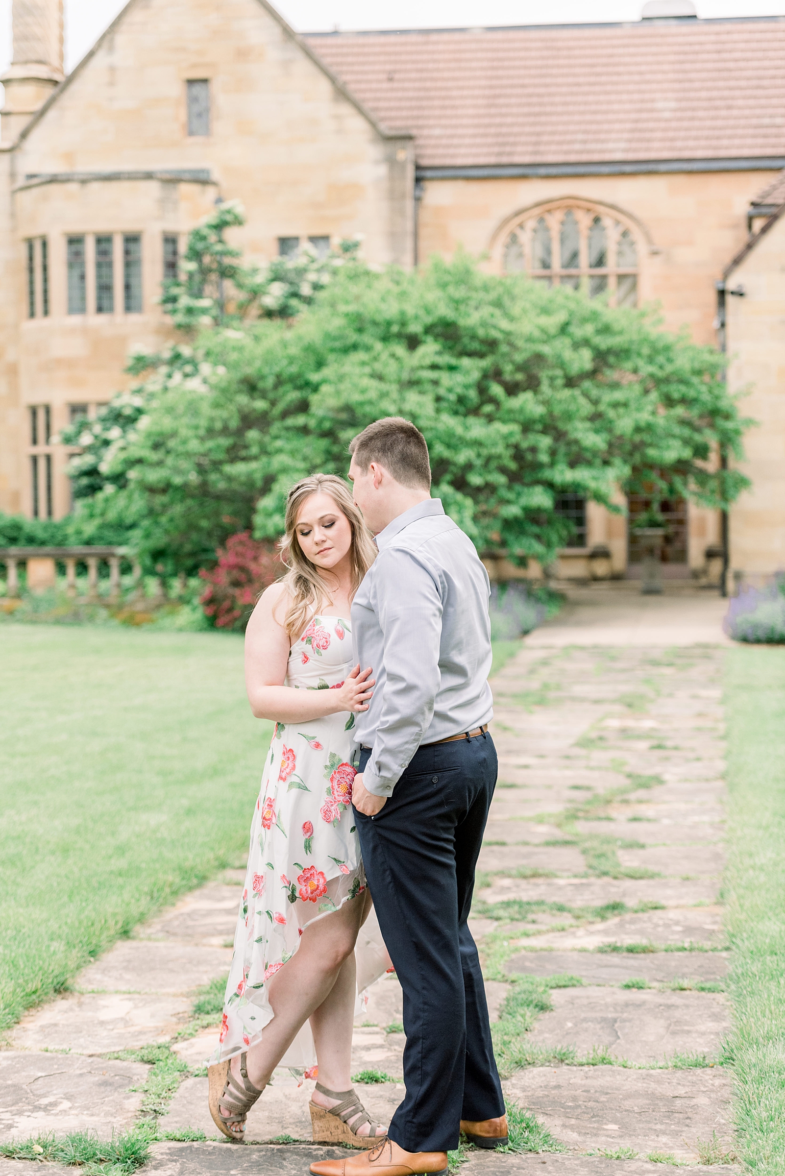 Paine Art Center and Gardens Engagement Session