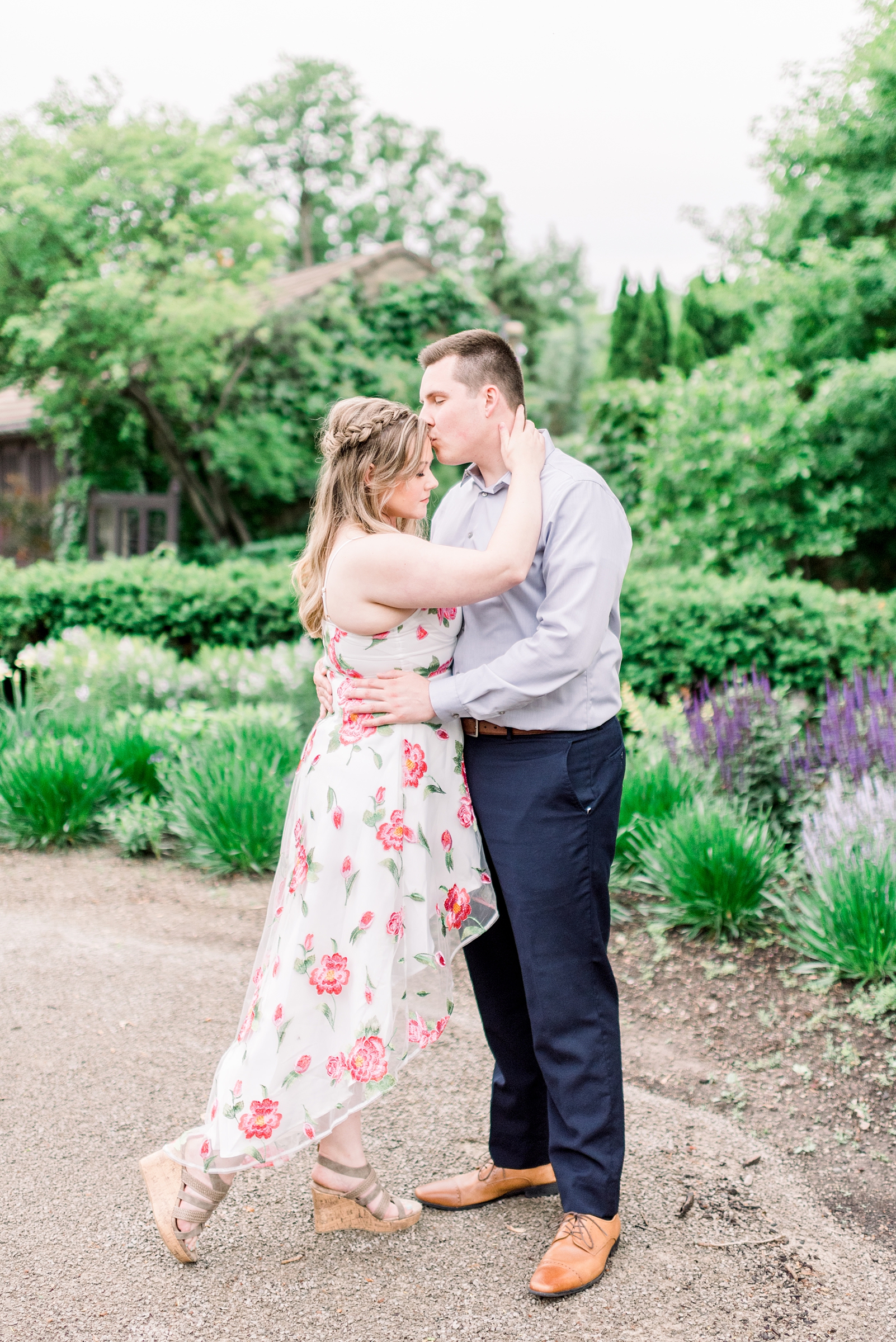 Paine Art Center and Gardens Engagement Session