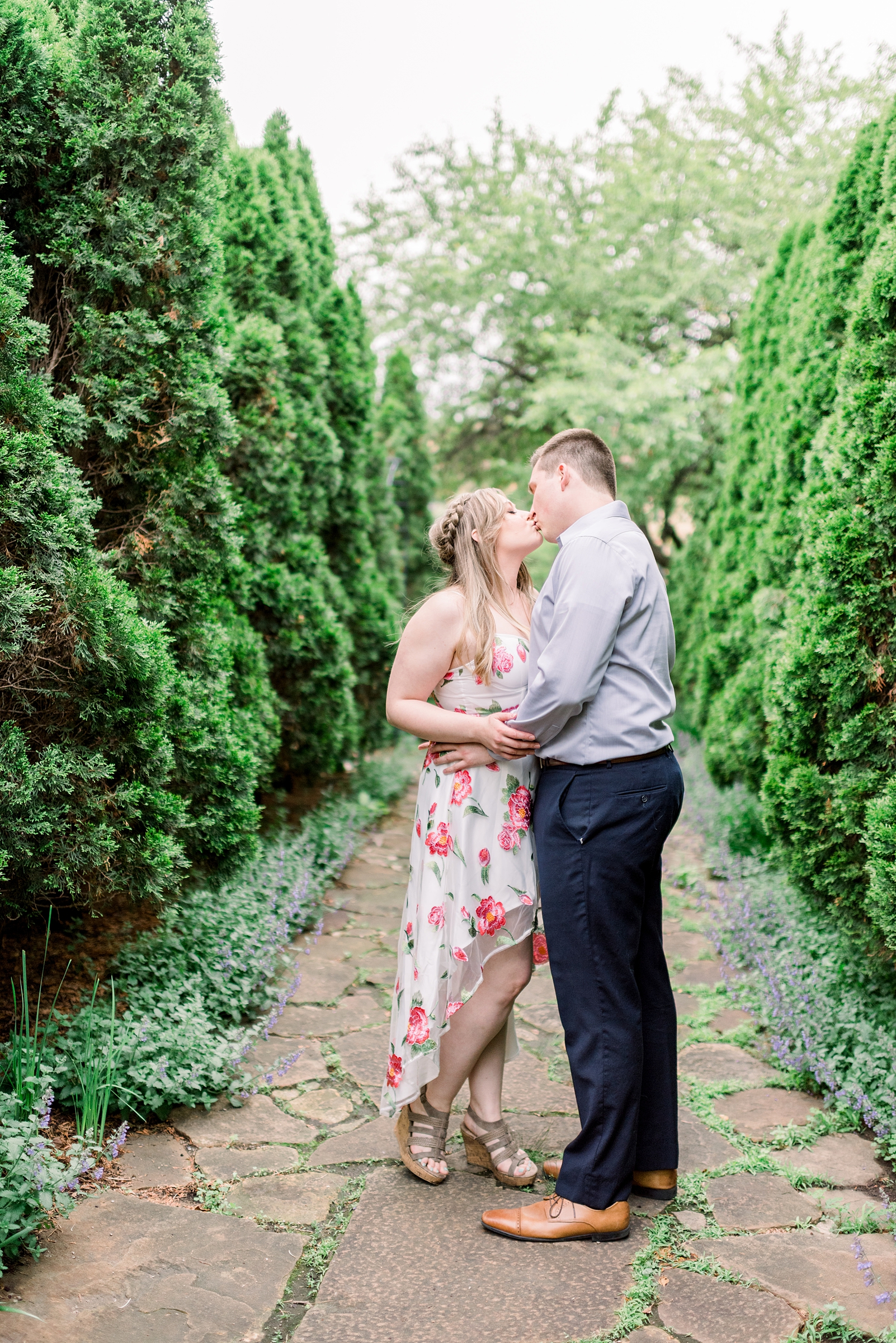 Paine Art Center and Gardens Engagement Session