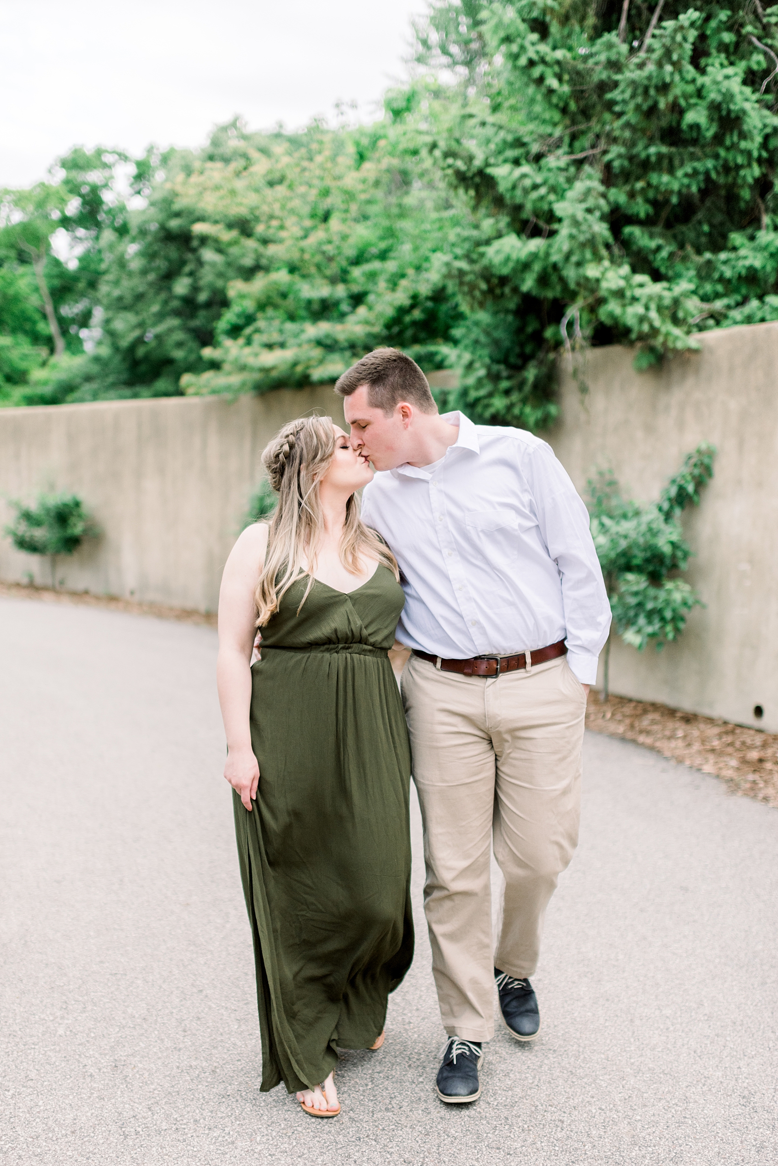 Paine Art Center and Gardens Engagement Session