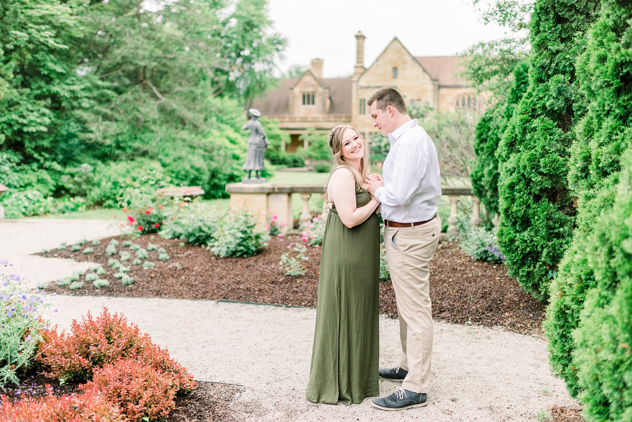 Paine Art Center and Gardens Engagement Session