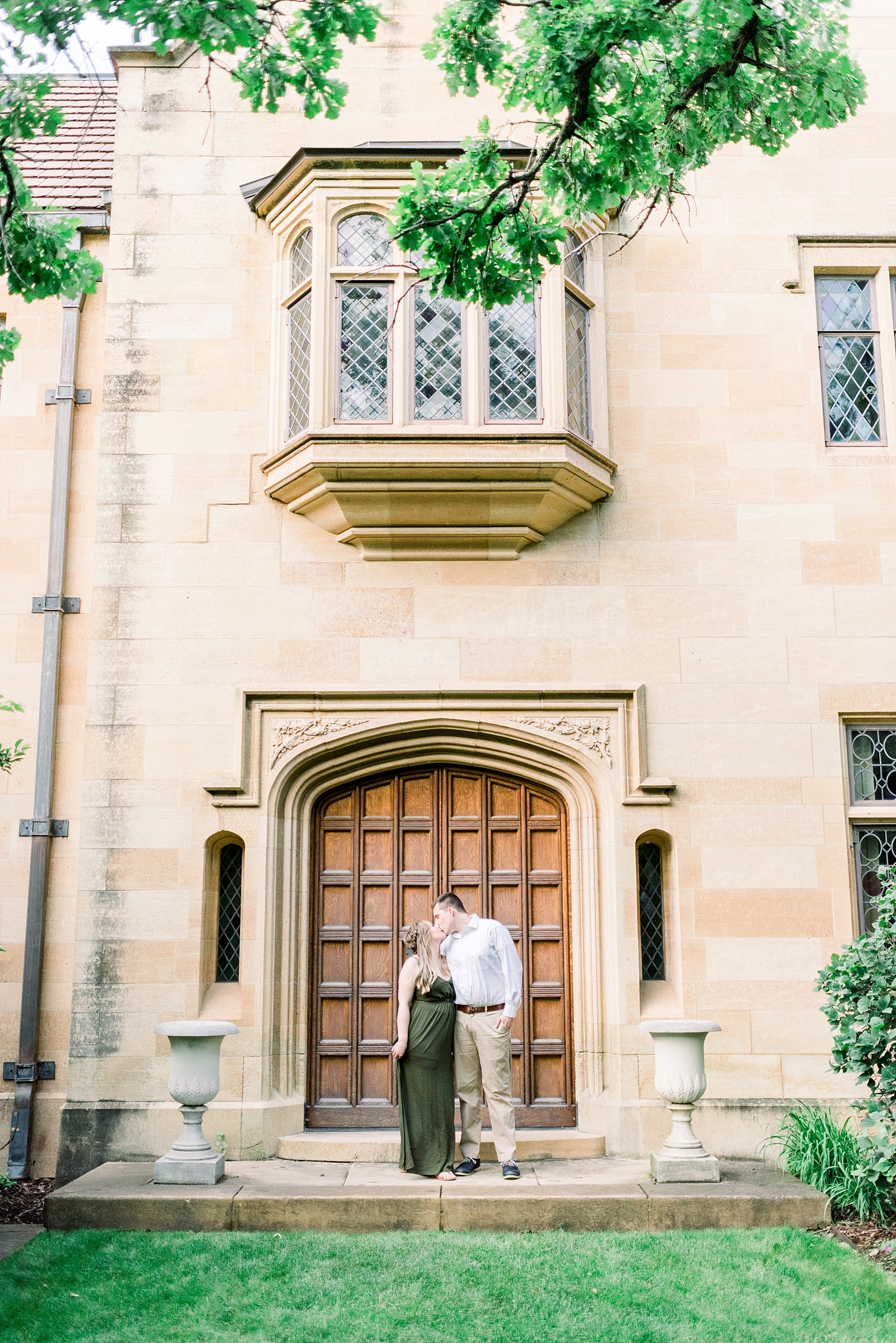 Paine Art Center and Gardens Engagement Session