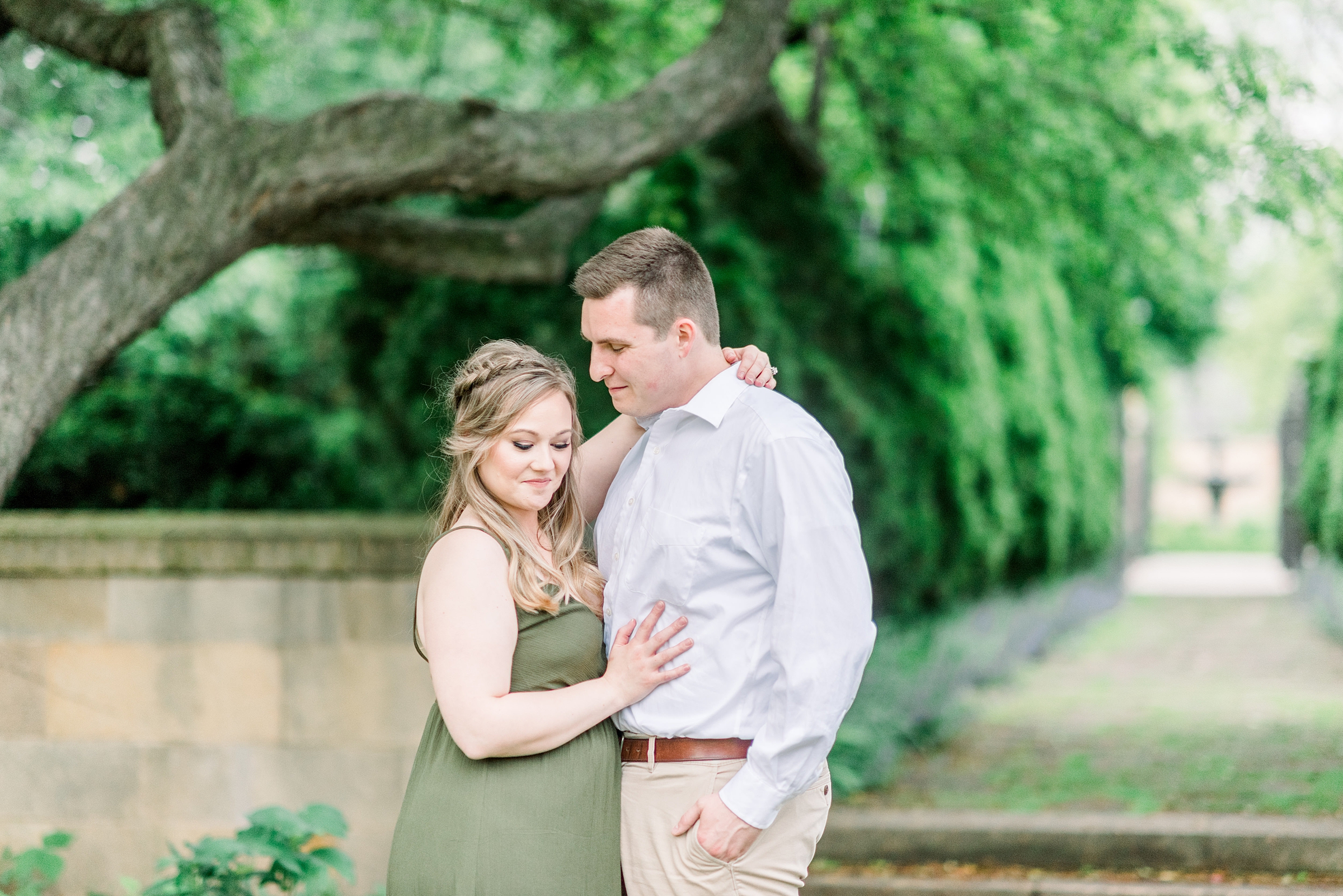 Paine Art Center and Gardens Engagement Session