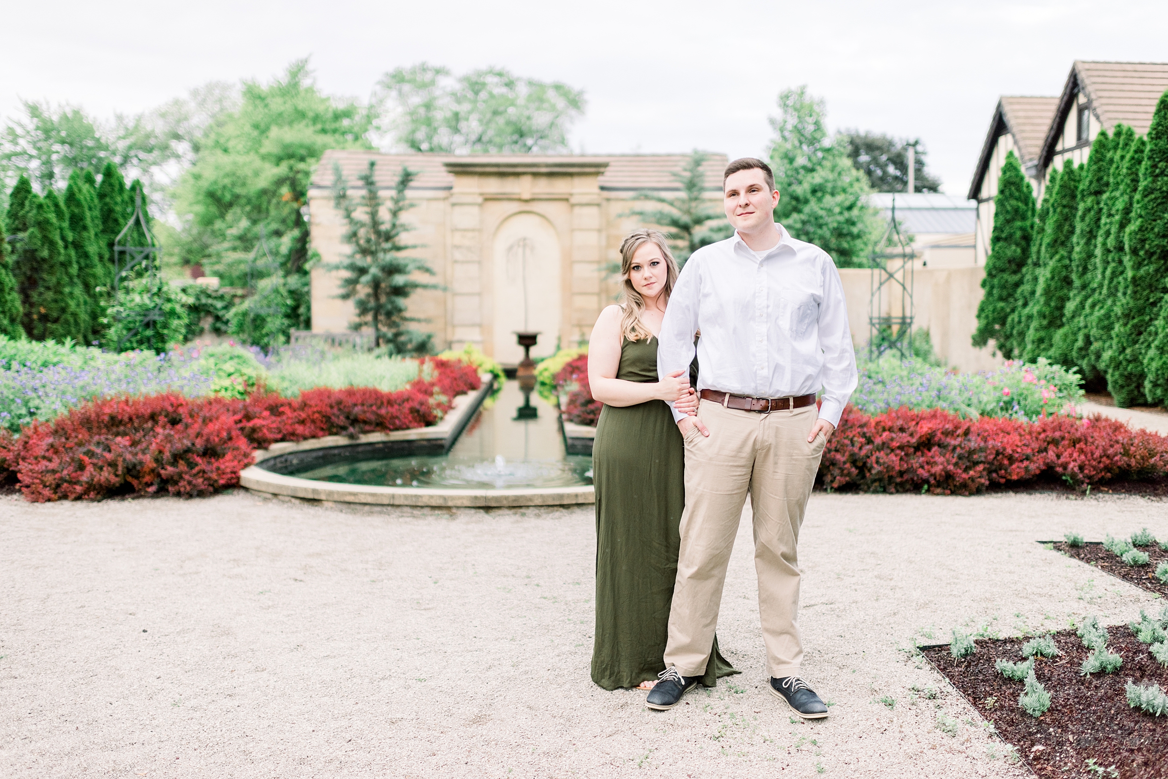 Paine Art Center and Gardens Engagement Session