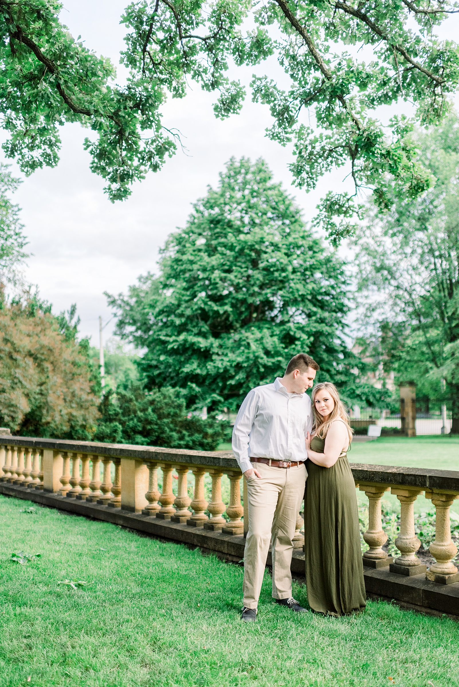 Paine Art Center and Gardens Engagement Session