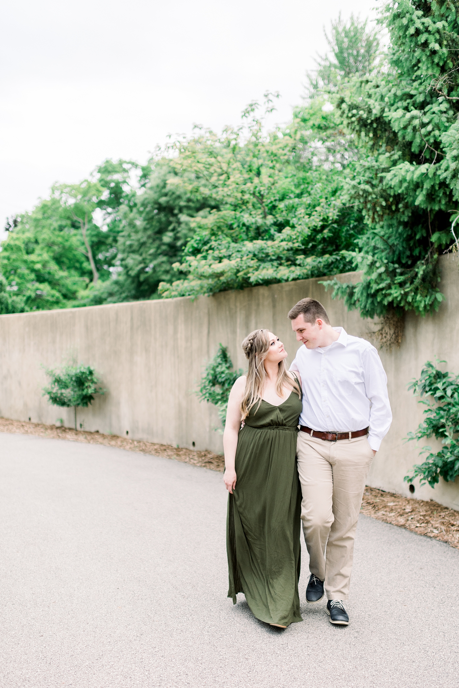 Paine Art Center and Gardens Engagement Session