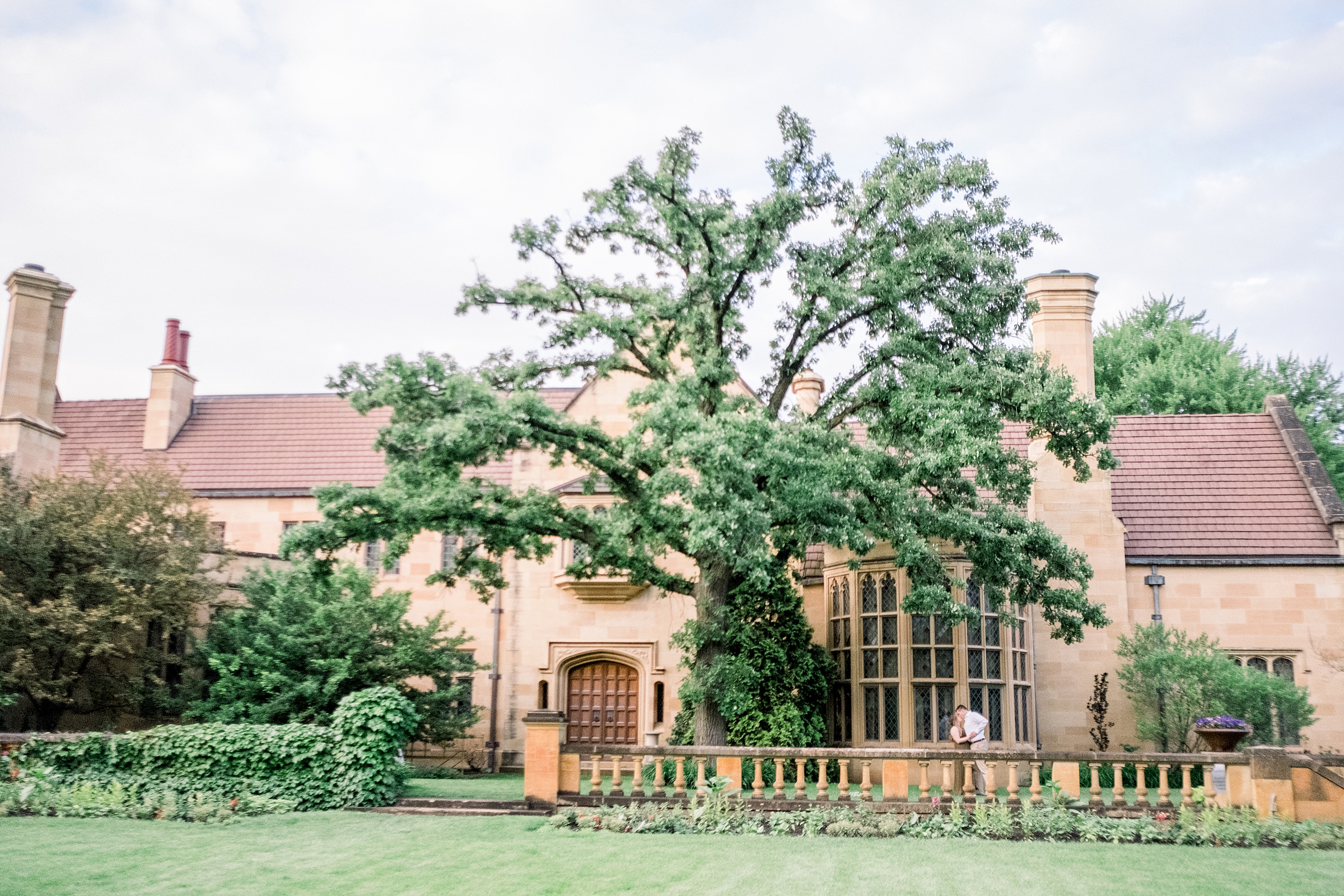 Paine Art Center and Gardens Engagement Session