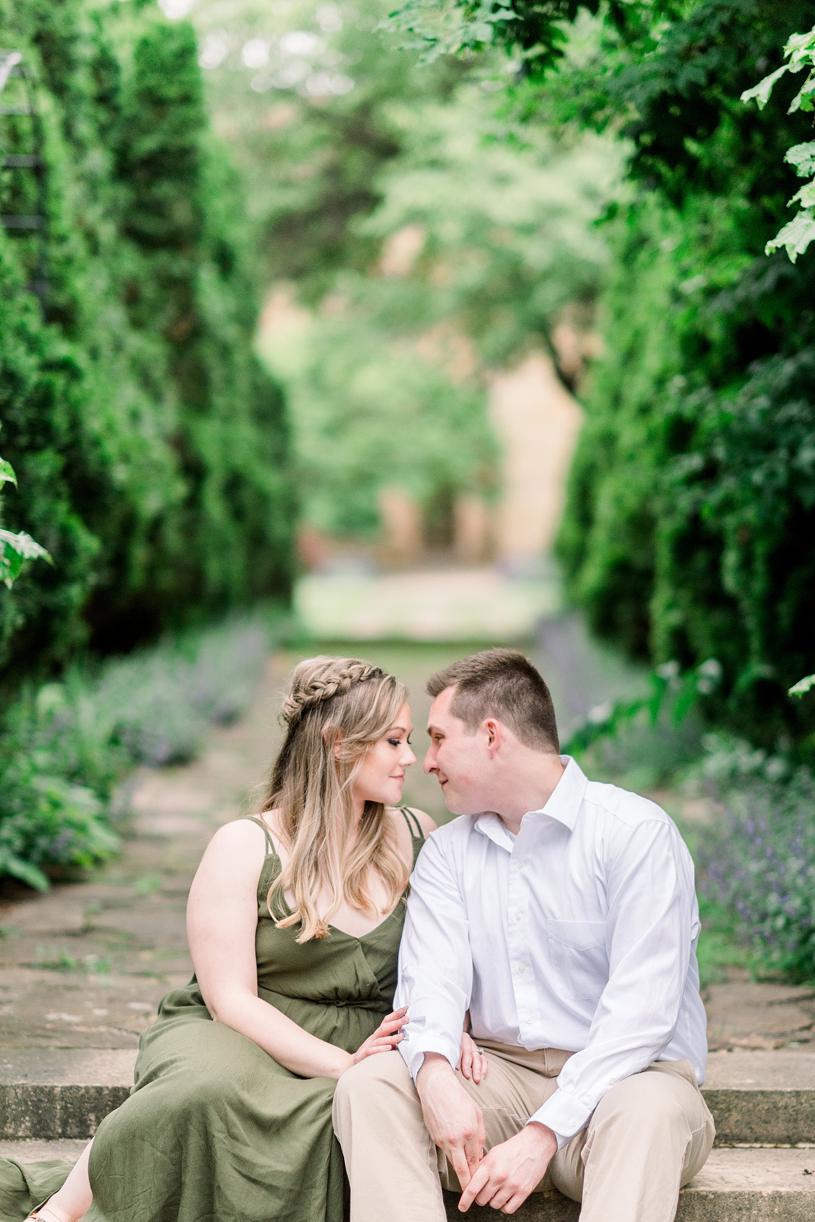 Paine Art Center and Gardens Engagement Session