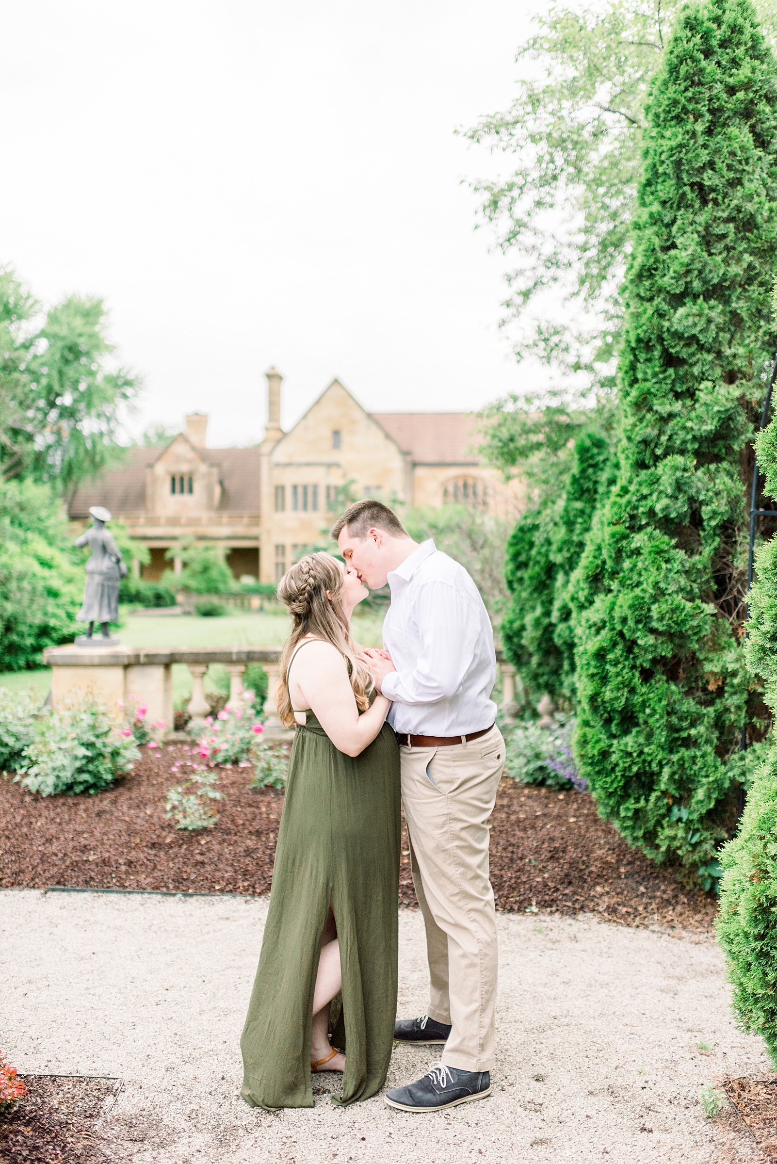 Paine Art Center and Gardens Engagement Session