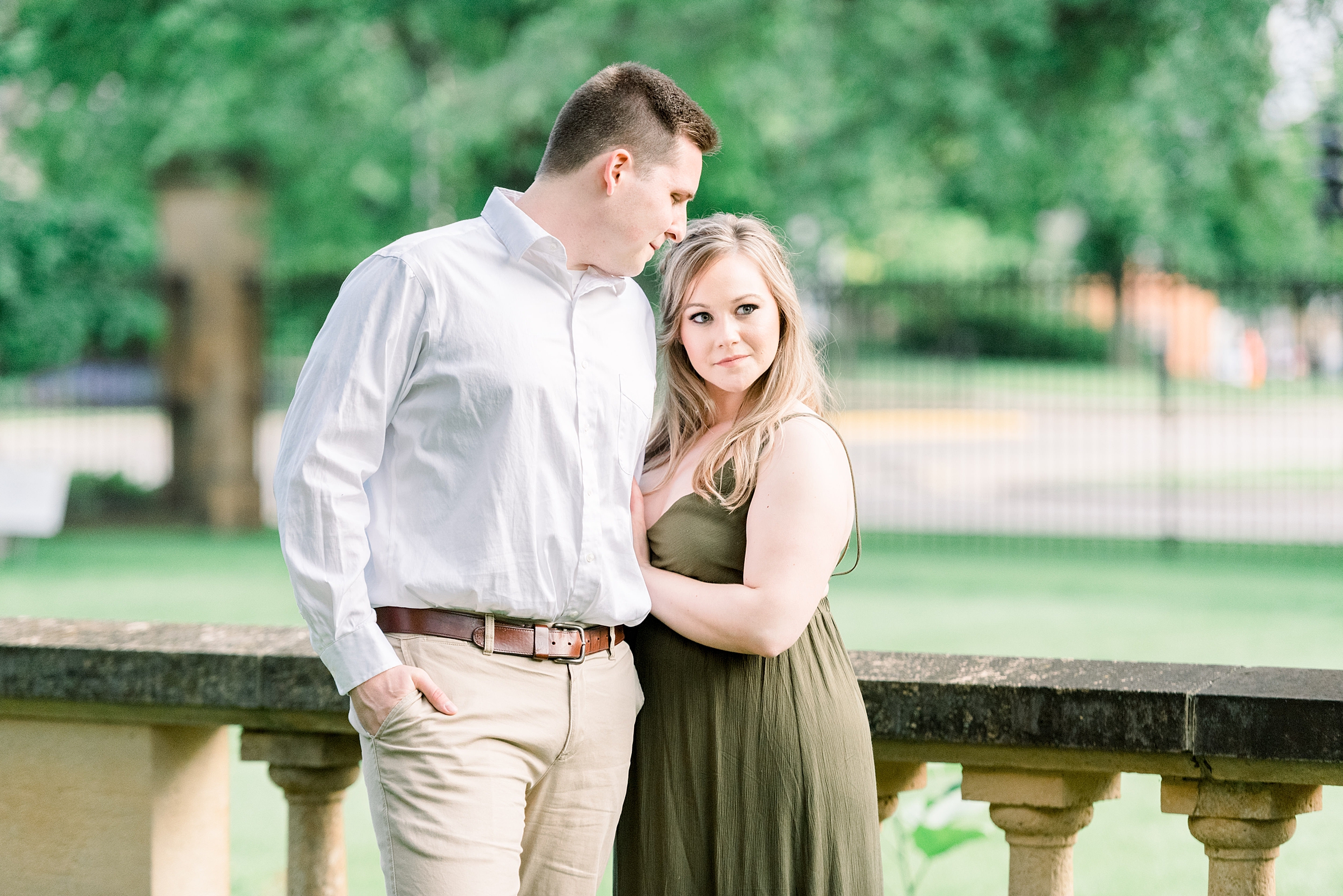 Paine Art Center and Gardens Engagement Session