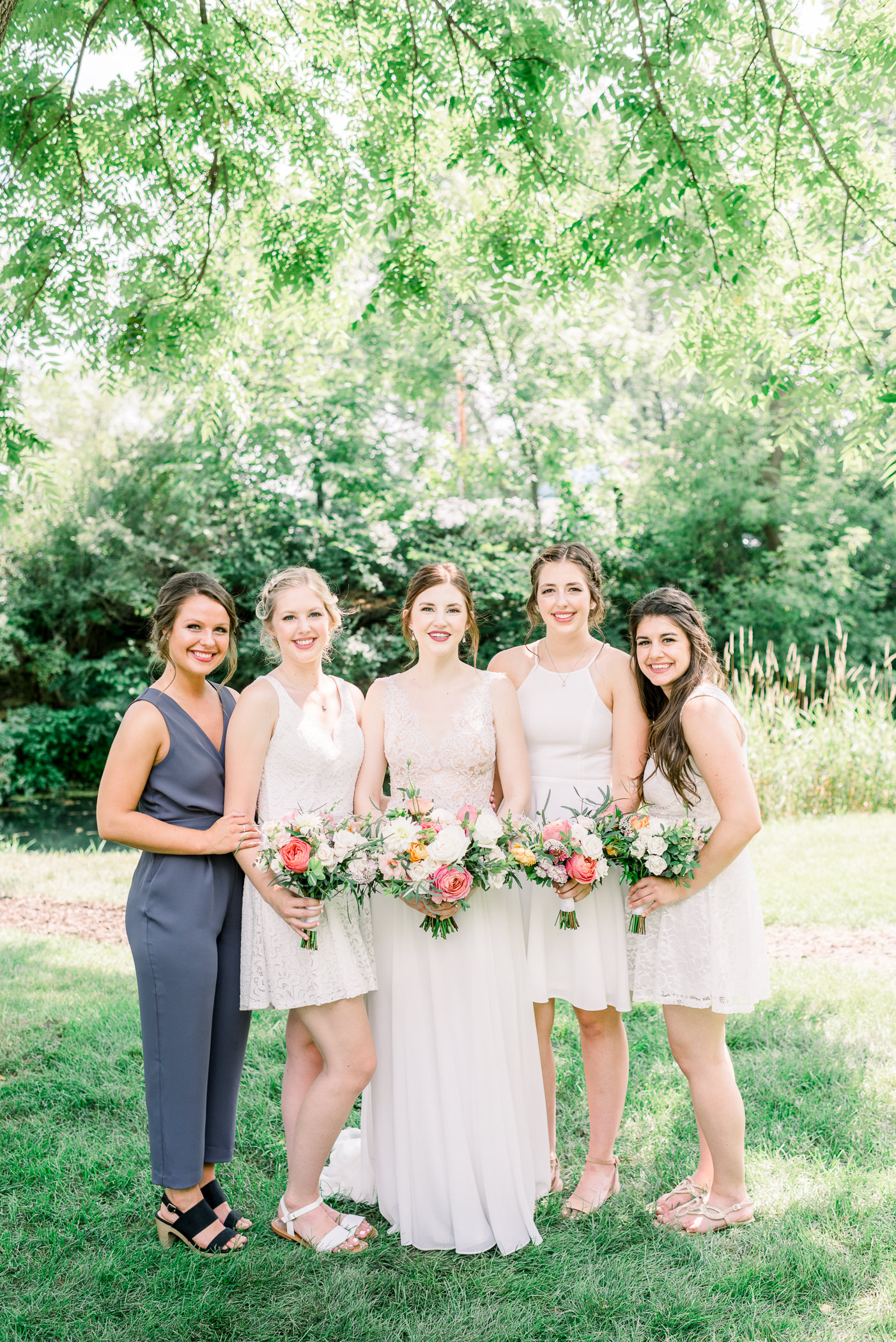 Paoli Mill Park and Terrace Wedding Day - Larissa Marie Photography