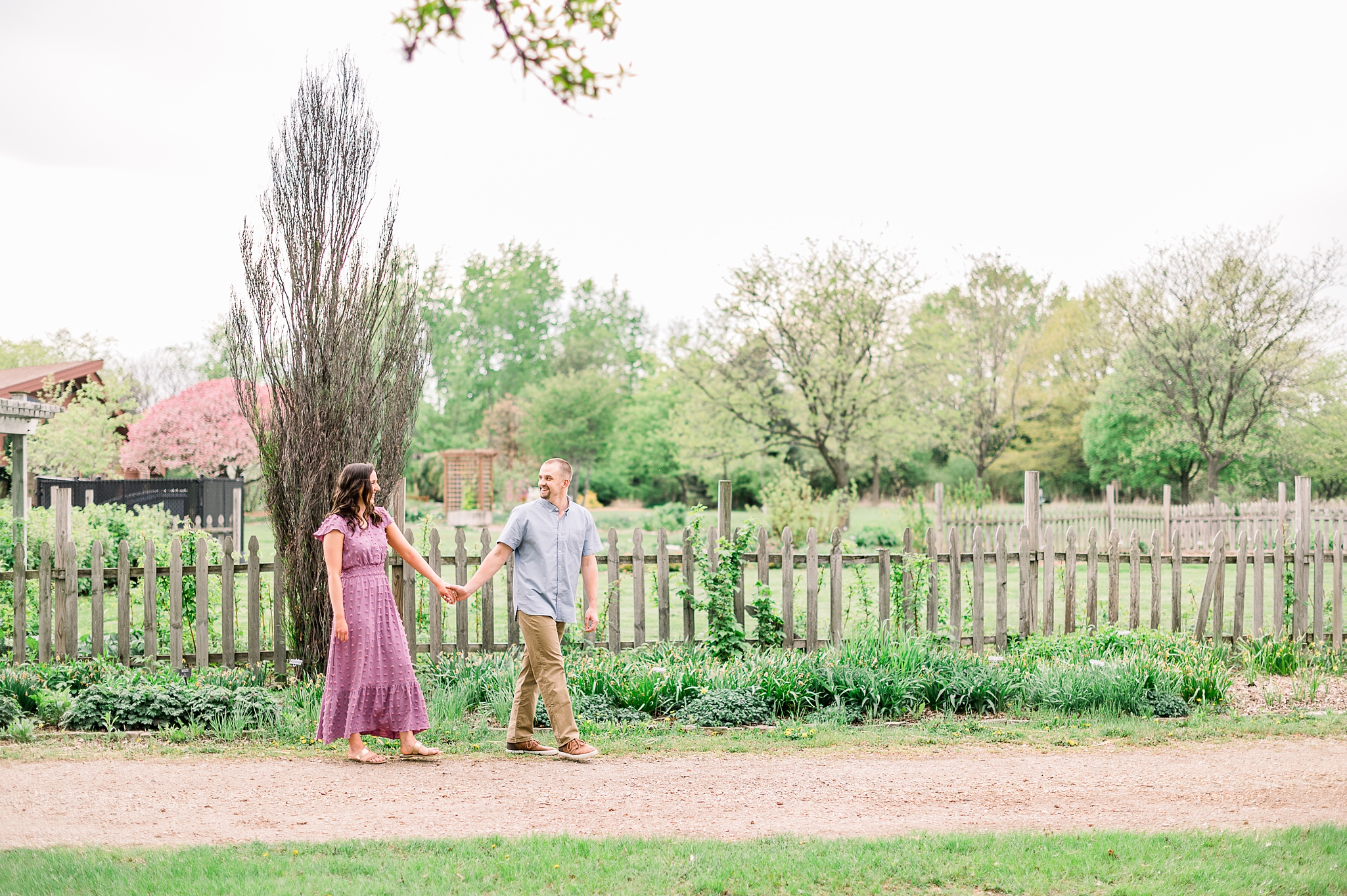 Scheig Center & Gardens Appleton, WI Engagement Session