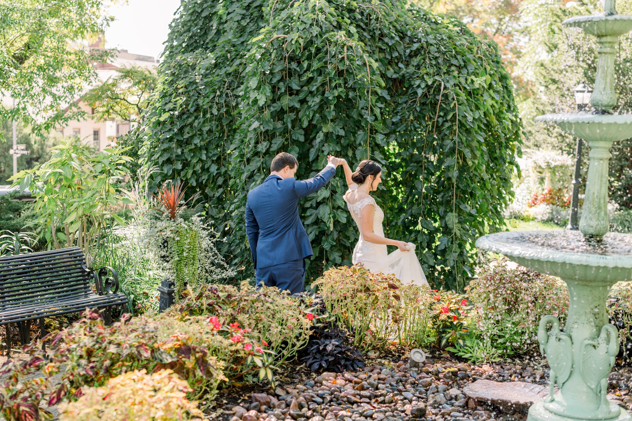Period Garden Park Wedding Photographers