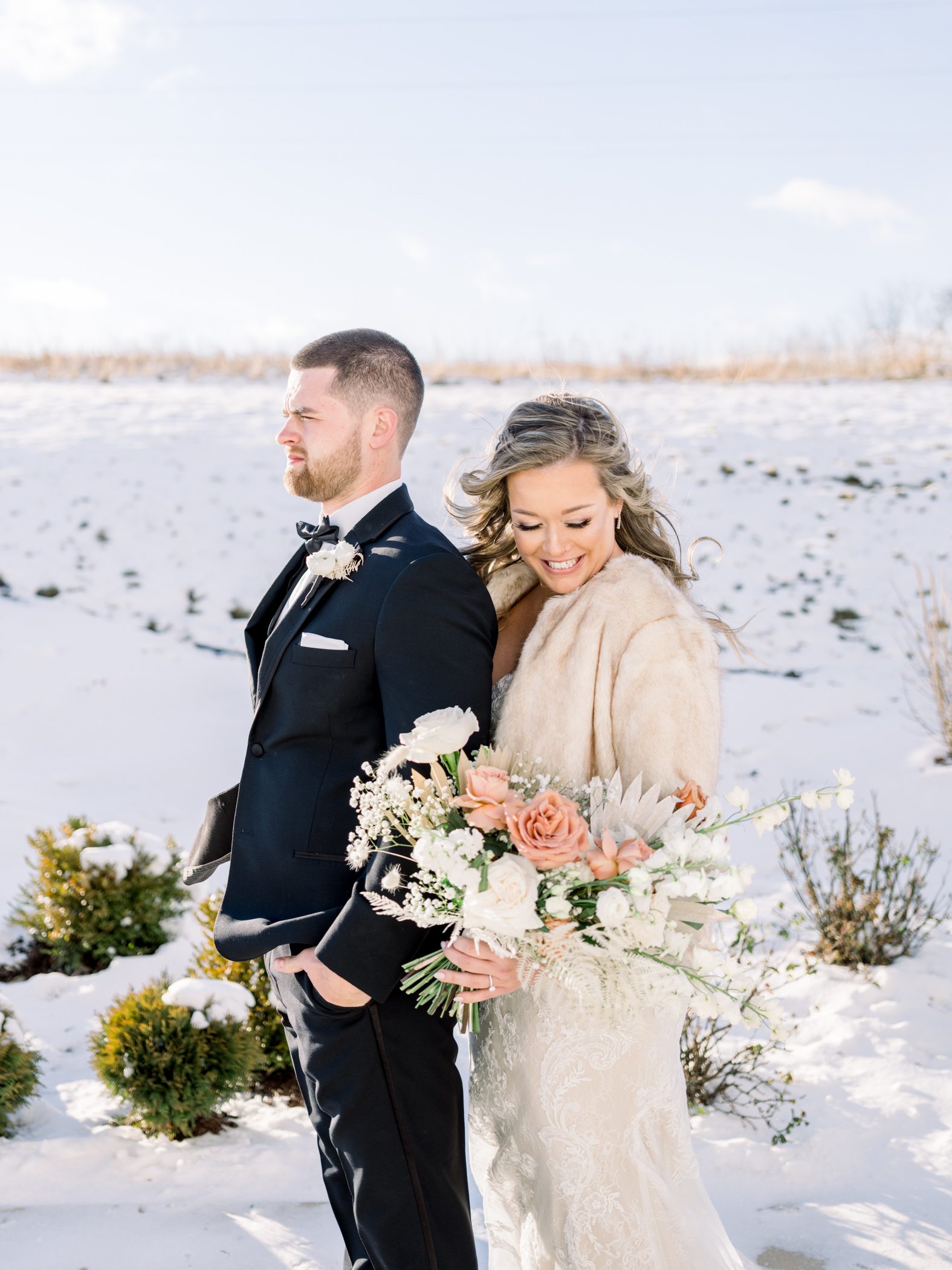 The Eloise Winter Wedding - Larissa Marie Photography