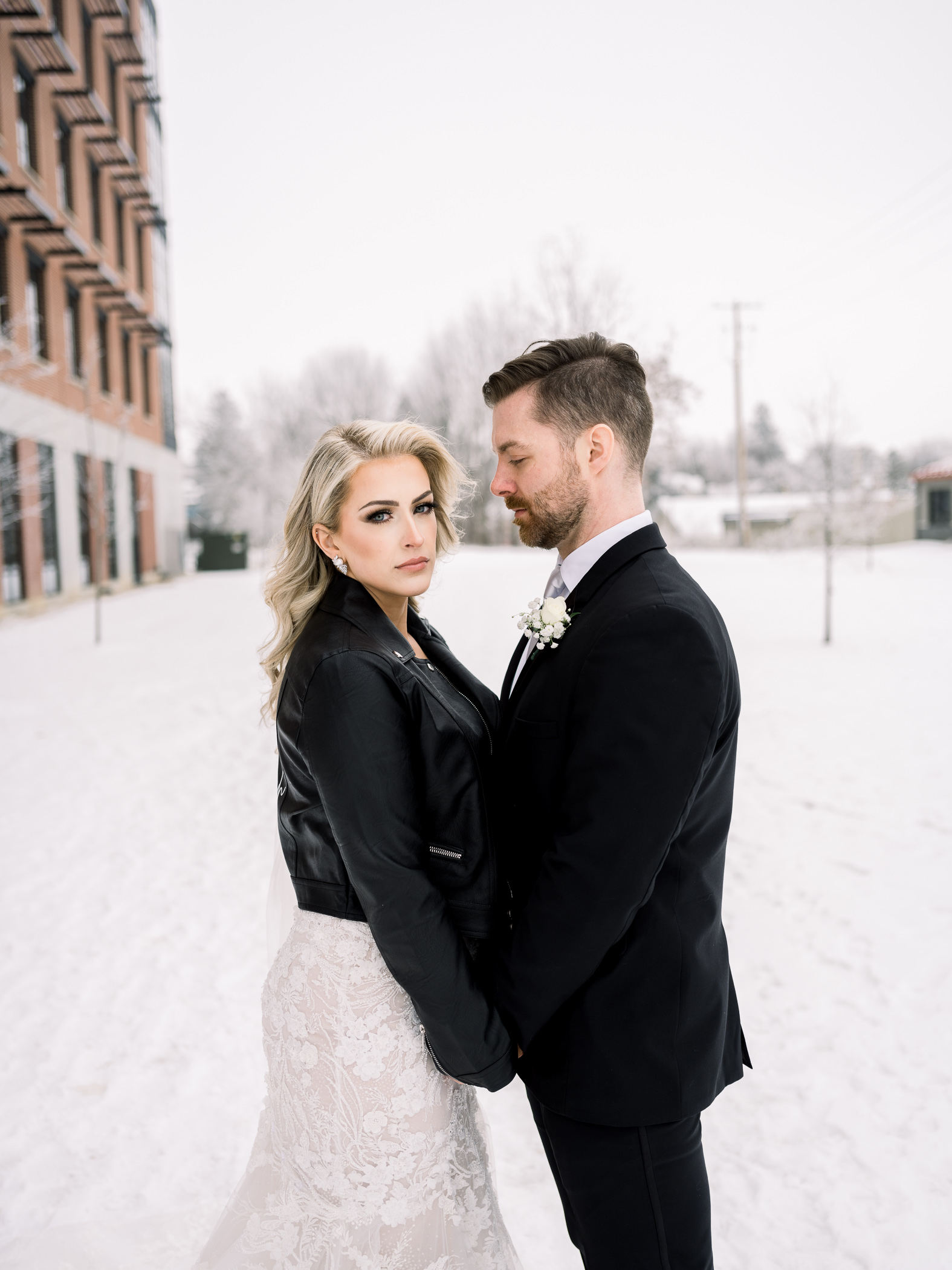 Martinson Hall Winter Wedding Photographers