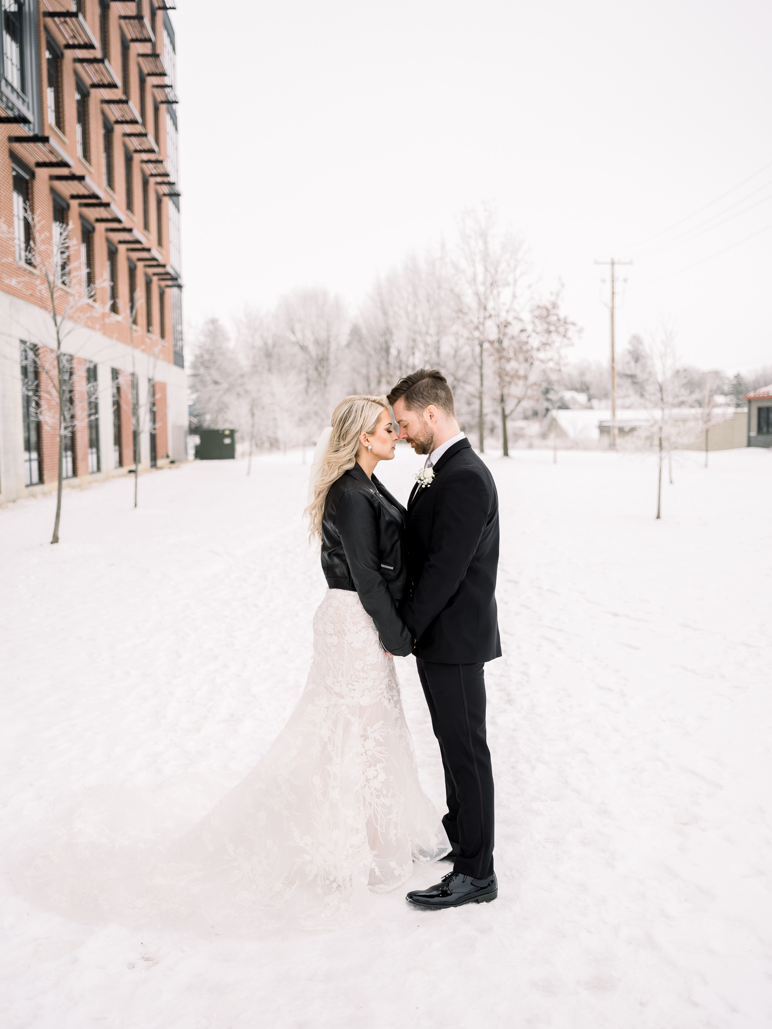 Martinson Hall Winter Wedding Photographers