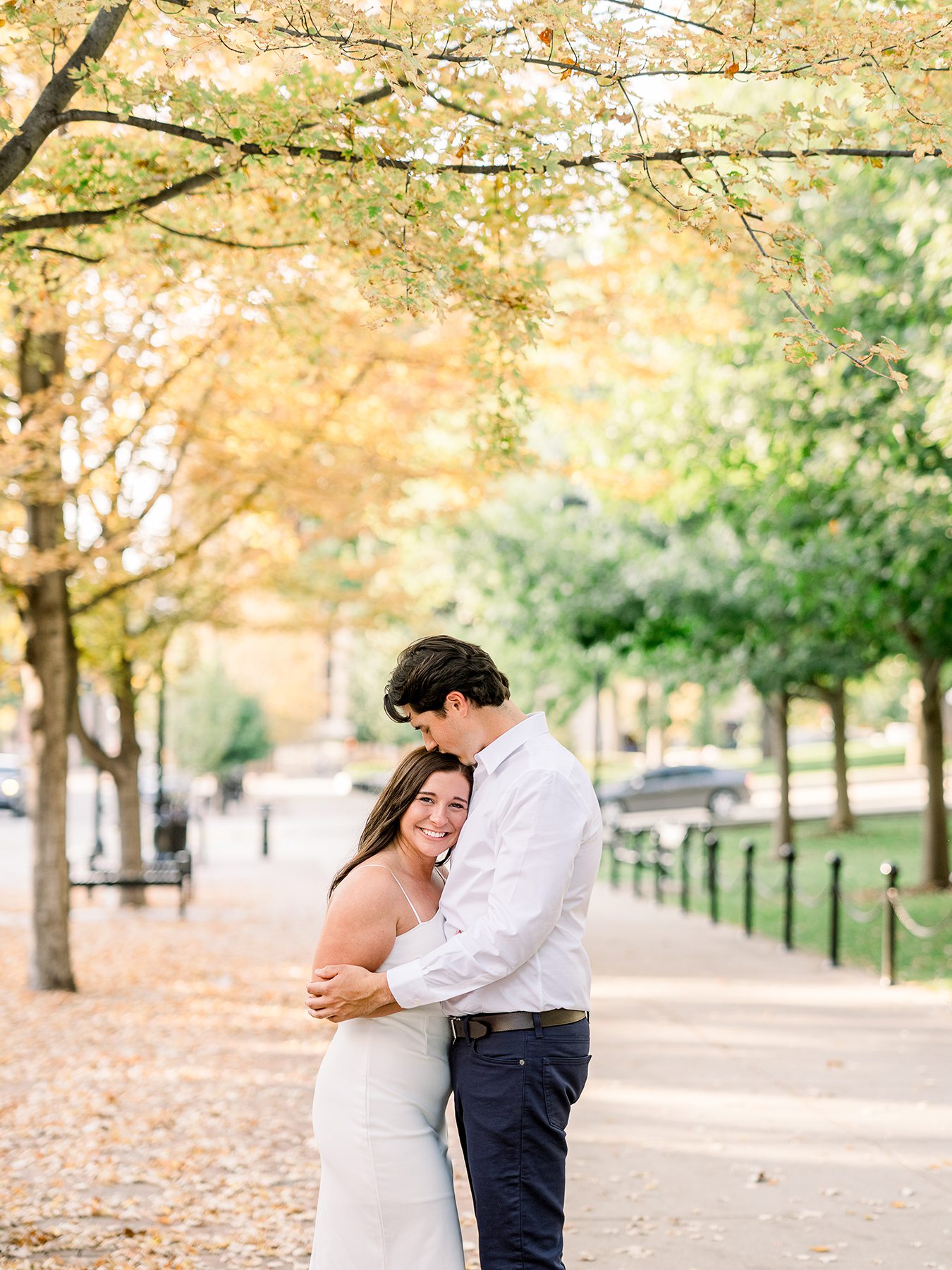 Downtown Madison, WI Engagement Photographers