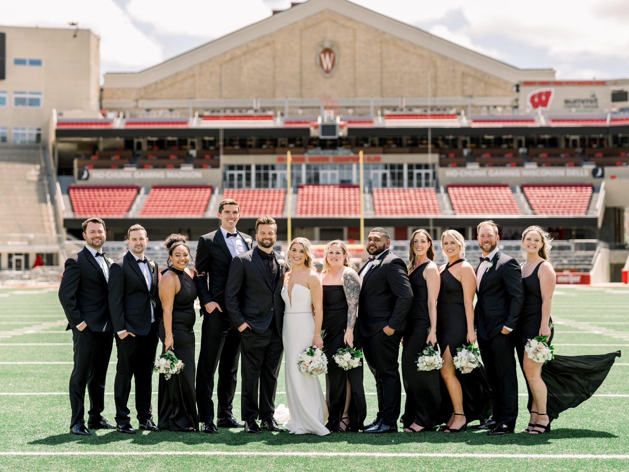 Camp Randall Champions Club Wedding Photographers Camp Randall Champions Club Wedding Photographers
