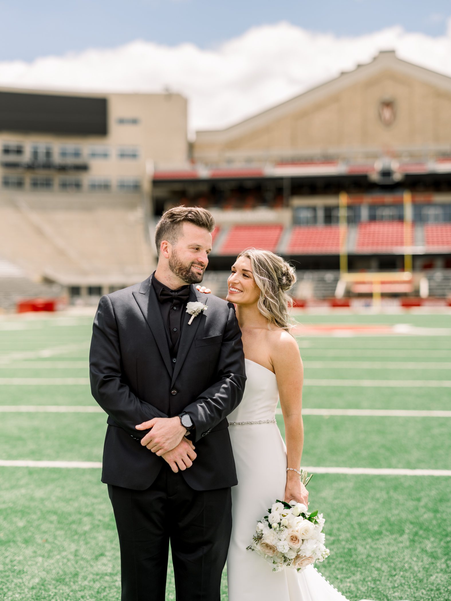 Camp Randall Champions Club Wedding Photographers Camp Randall Champions Club Wedding Photographers